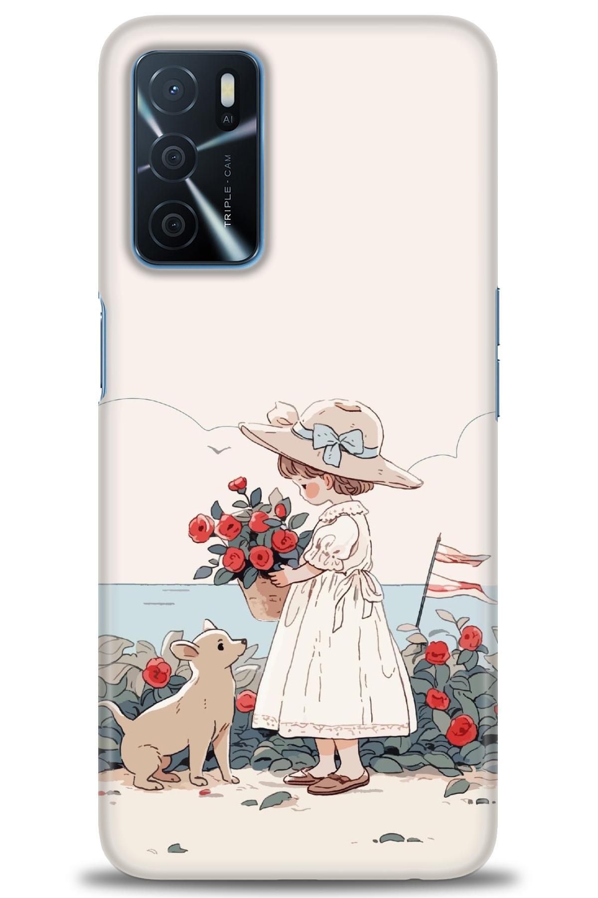 OPPO A16 / A55 İle Uyumlu HD Baskılı Desenli Silikon Kılıf - 2717