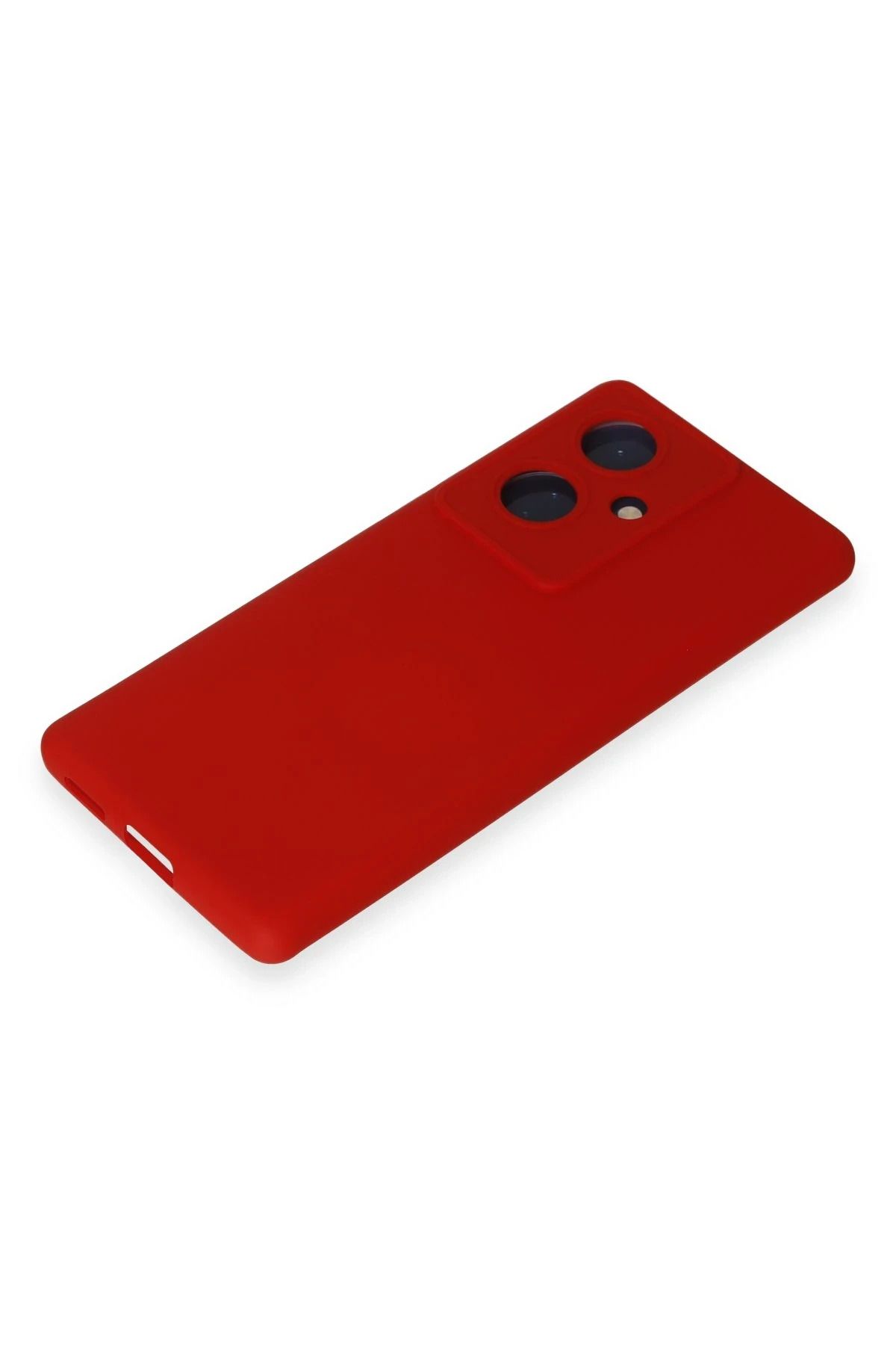 NewFace Vivo V29 Lite Uyumlu Kılıf Nano içi Kadife Silikon - Kırmızı WLZOR