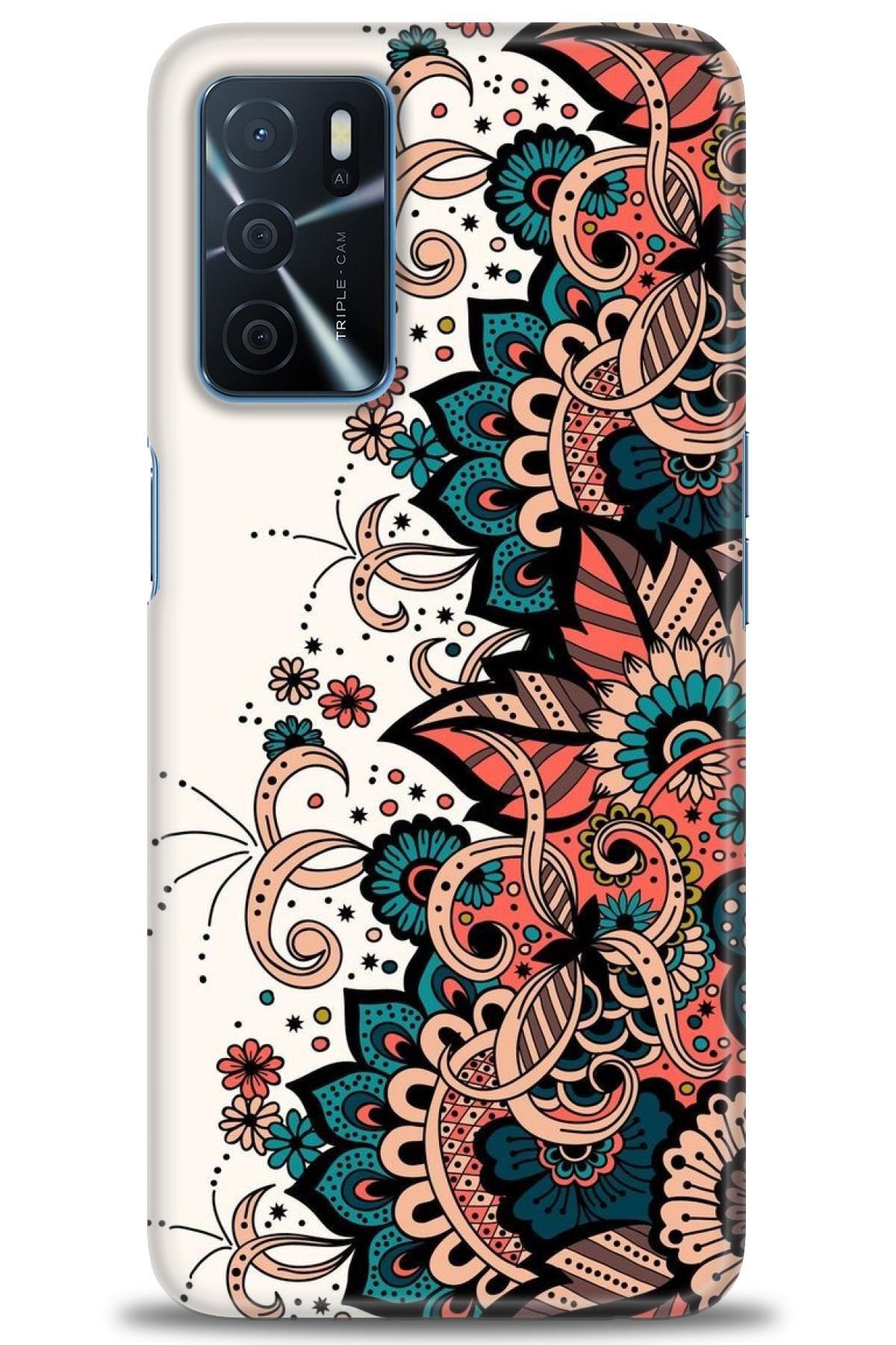 OPPO A16 / A55 İle Uyumlu HD Baskılı Desenli Silikon Kılıf - 2342