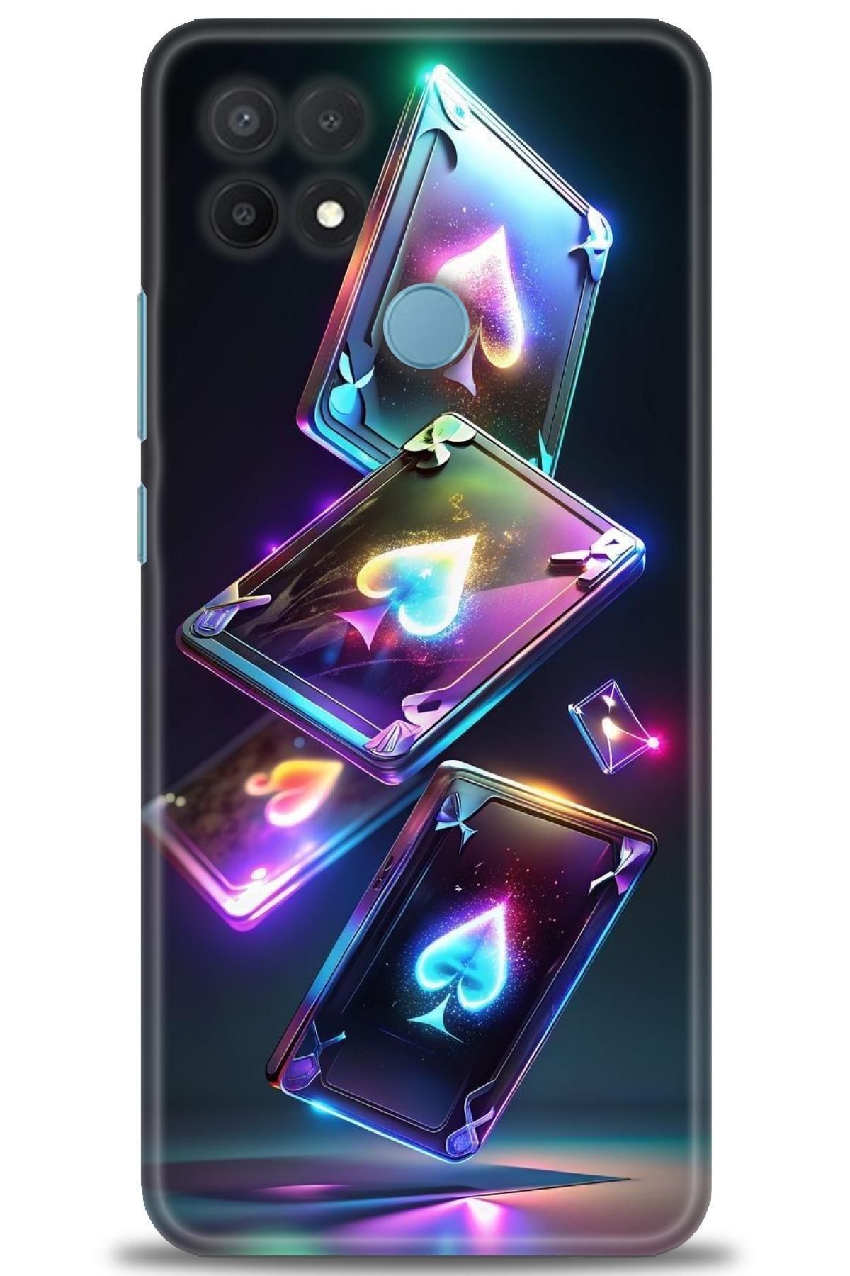 OPPO A15 / A15S İle Uyumlu HD Baskılı Desenli Silikon Kılıf - 2993