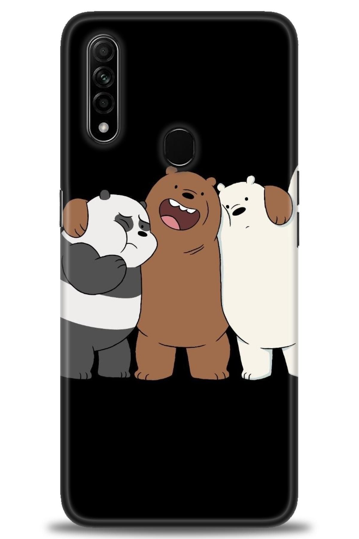 OPPO A31 İle Uyumlu HD Baskılı Desenli Silikon Kılıf - 2271