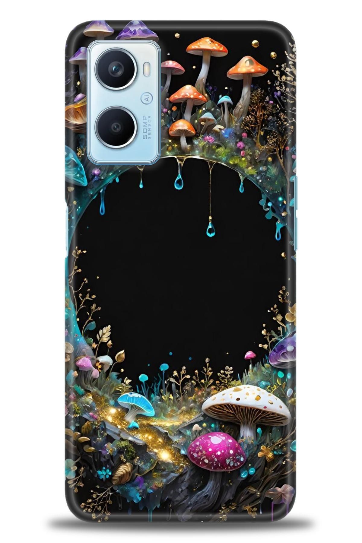 OPPO A96 4G / A36 İle Uyumlu HD Baskılı Desenli Silikon Kılıf - 2083