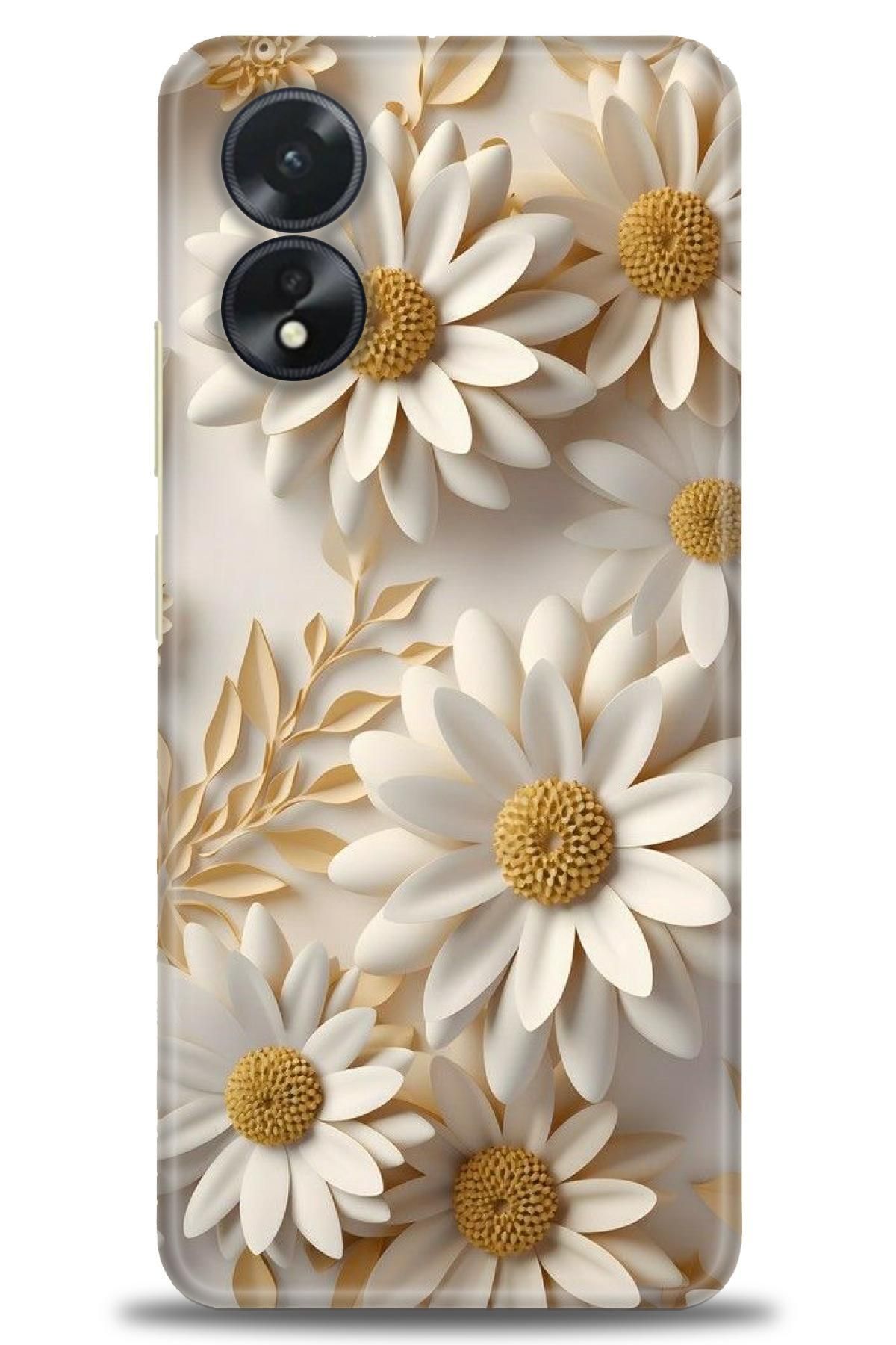 OPPO A38 İle Uyumlu HD Baskılı Desenli Silikon Kılıf - 2517