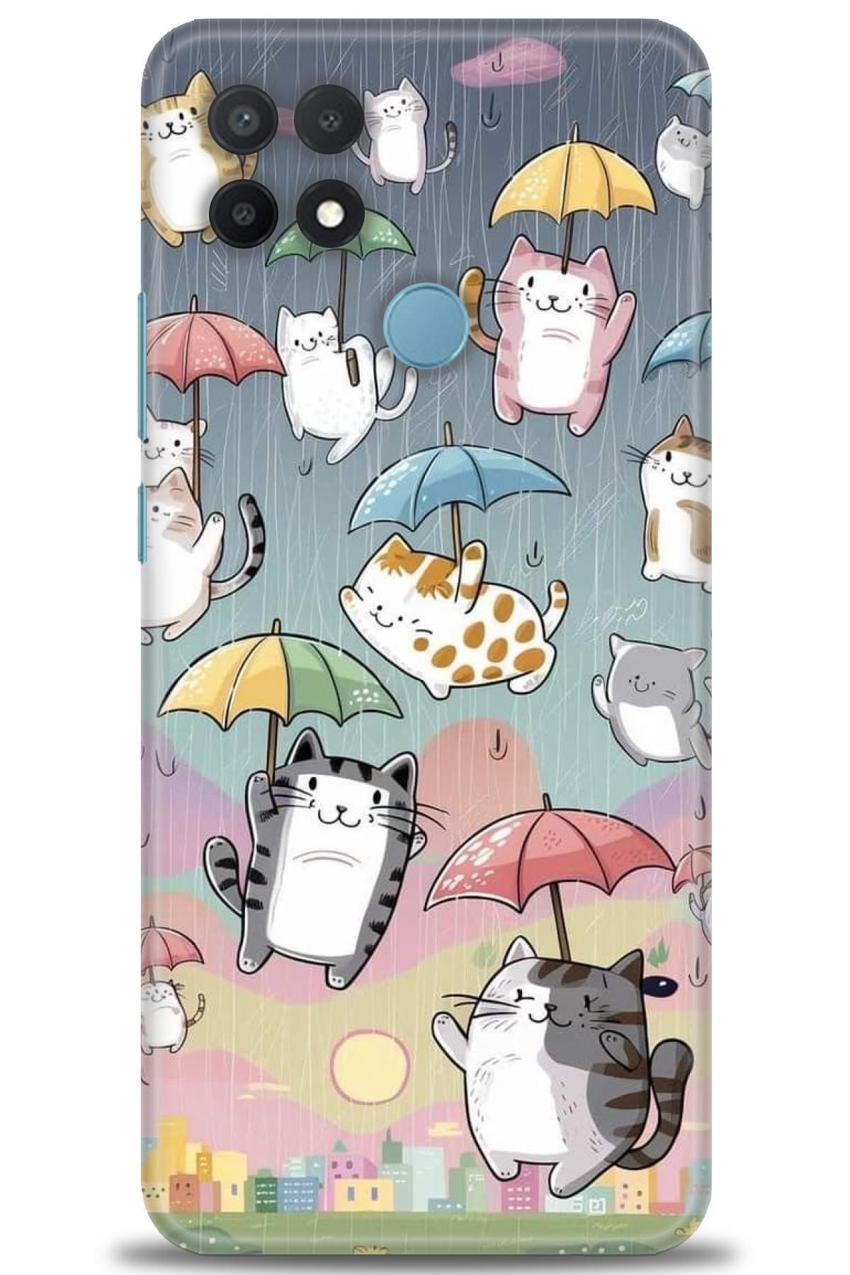 OPPO A15 / A15S İle Uyumlu HD Baskılı Desenli Silikon Kılıf - 2780