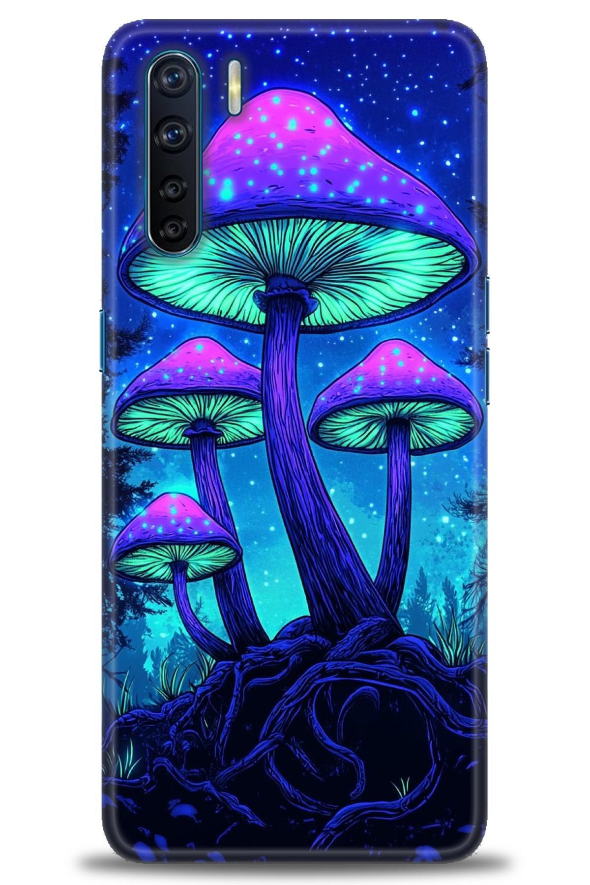 OPPO A91 / Reno 3 İle Uyumlu HD Baskılı Desenli Silikon Kılıf - 2116
