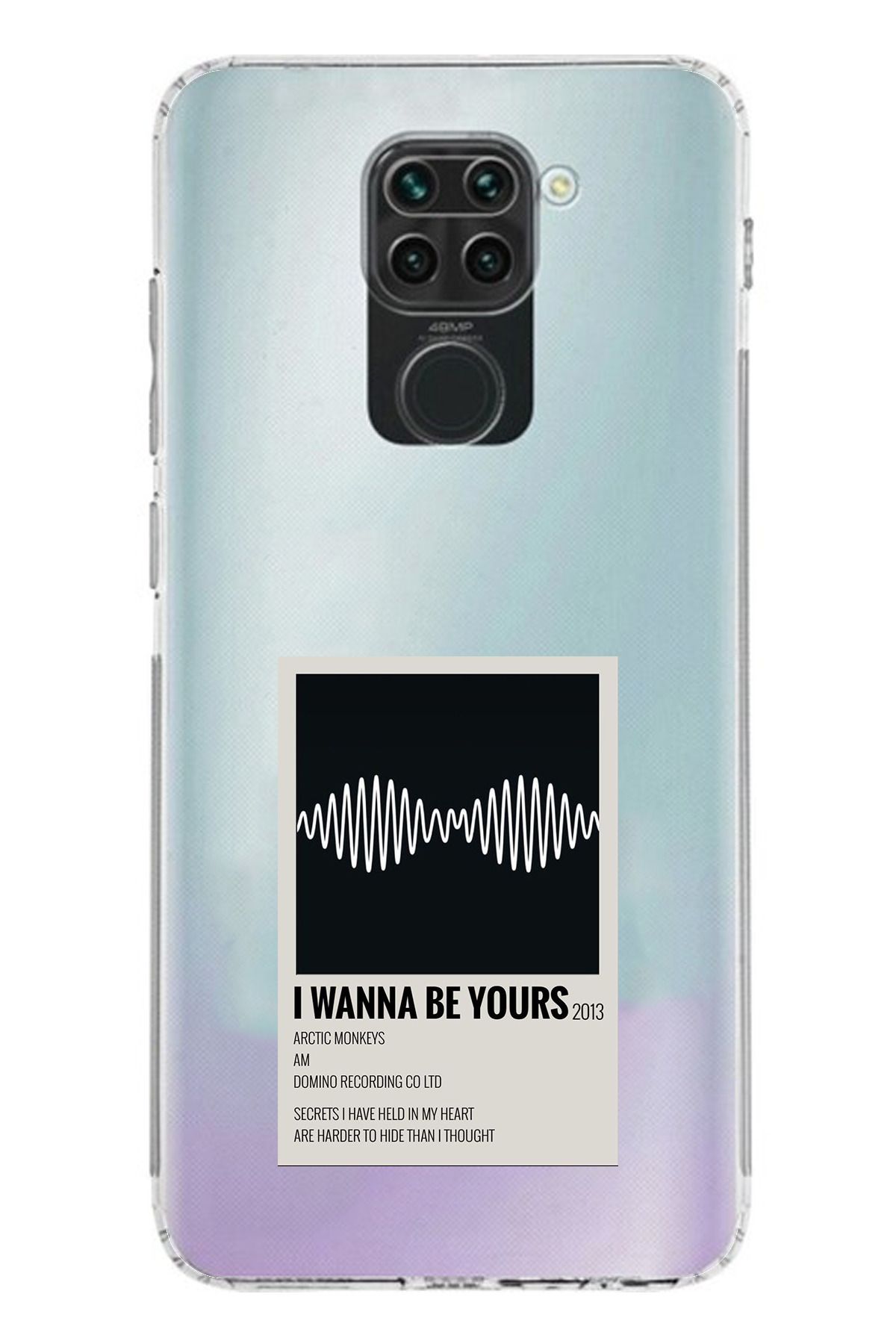 TechTree Redmi Note 9 Uyumlu I Wanna Be Yours Şeffaf Silikon Kılıf