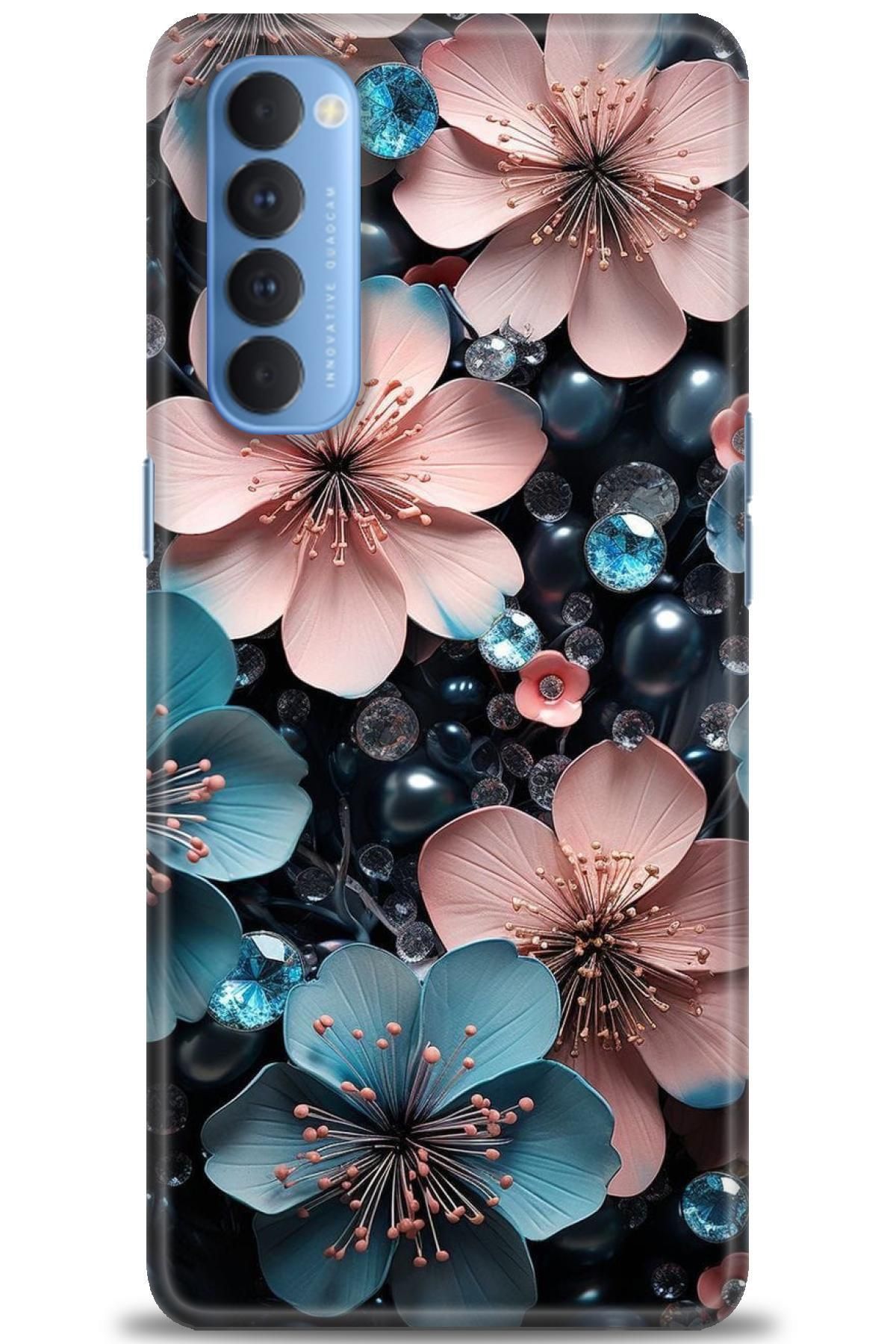 OPPO Reno 4 Pro İle Uyumlu HD Baskılı Desenli Silikon Kılıf - 2037