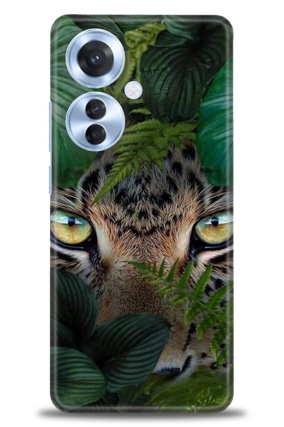OPPO Reno 11F İle Uyumlu HD Baskılı Desenli Silikon Kılıf - 2679