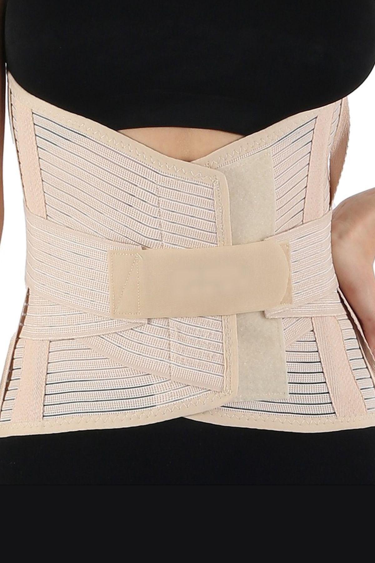 Erkamed Lumbosakral Korse (26 cm) Çelik Balenli - Ortopedik Korsesi Bel Ağrısını Bel Desteği