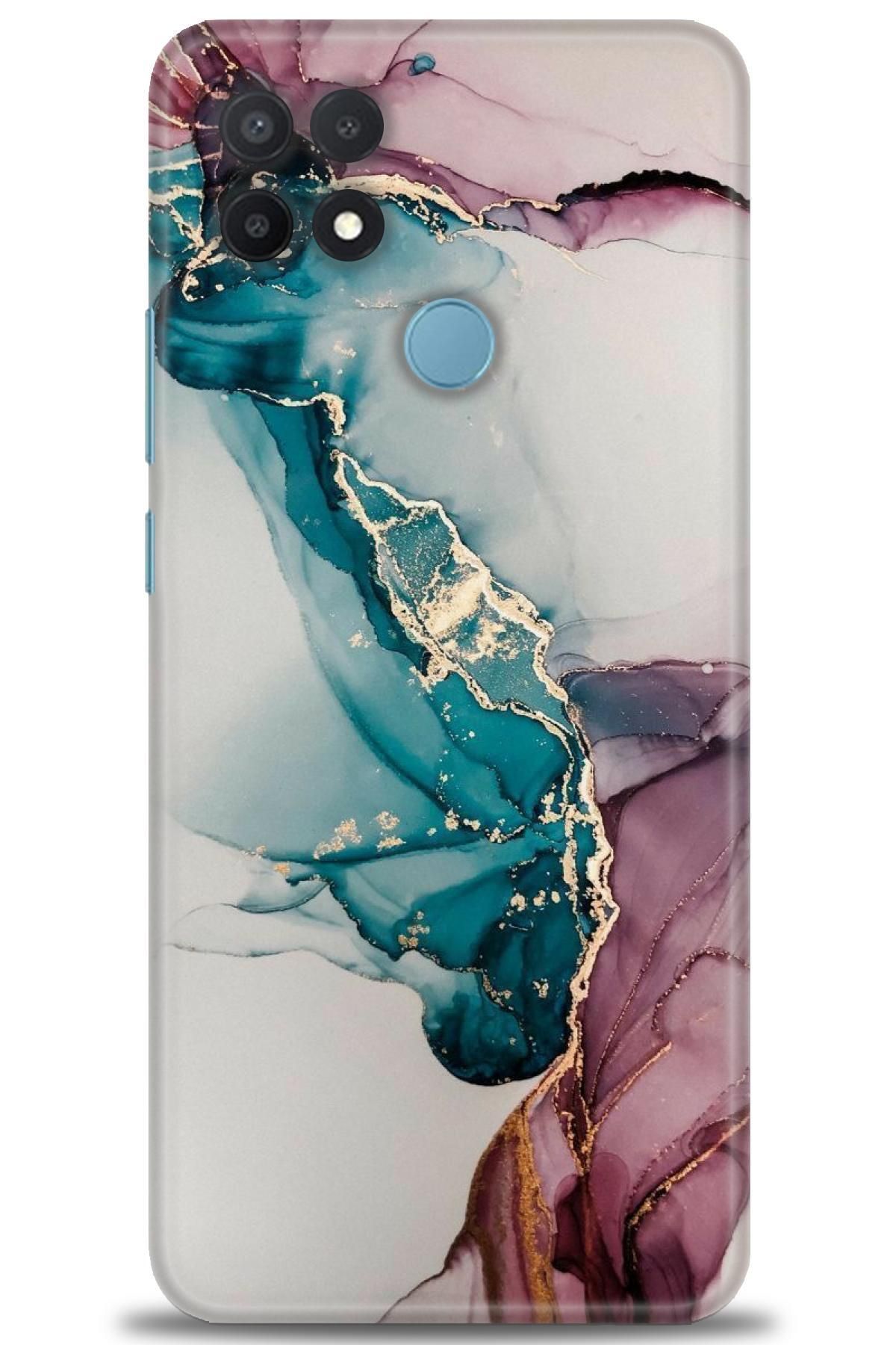 OPPO A15 / A15S İle Uyumlu HD Baskılı Desenli Silikon Kılıf - 2940