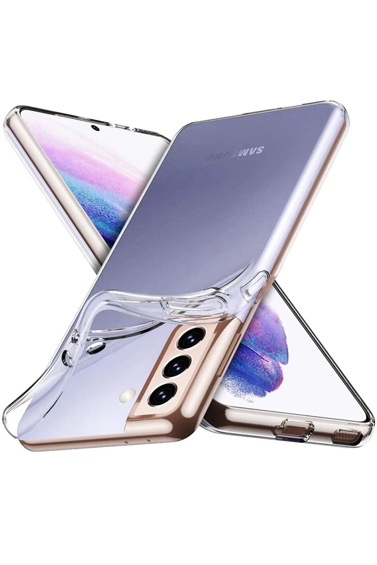 NewFace Samsung Galaxy S23 Plus Kılıf Lüx Şeffaf Silikon SVLRS