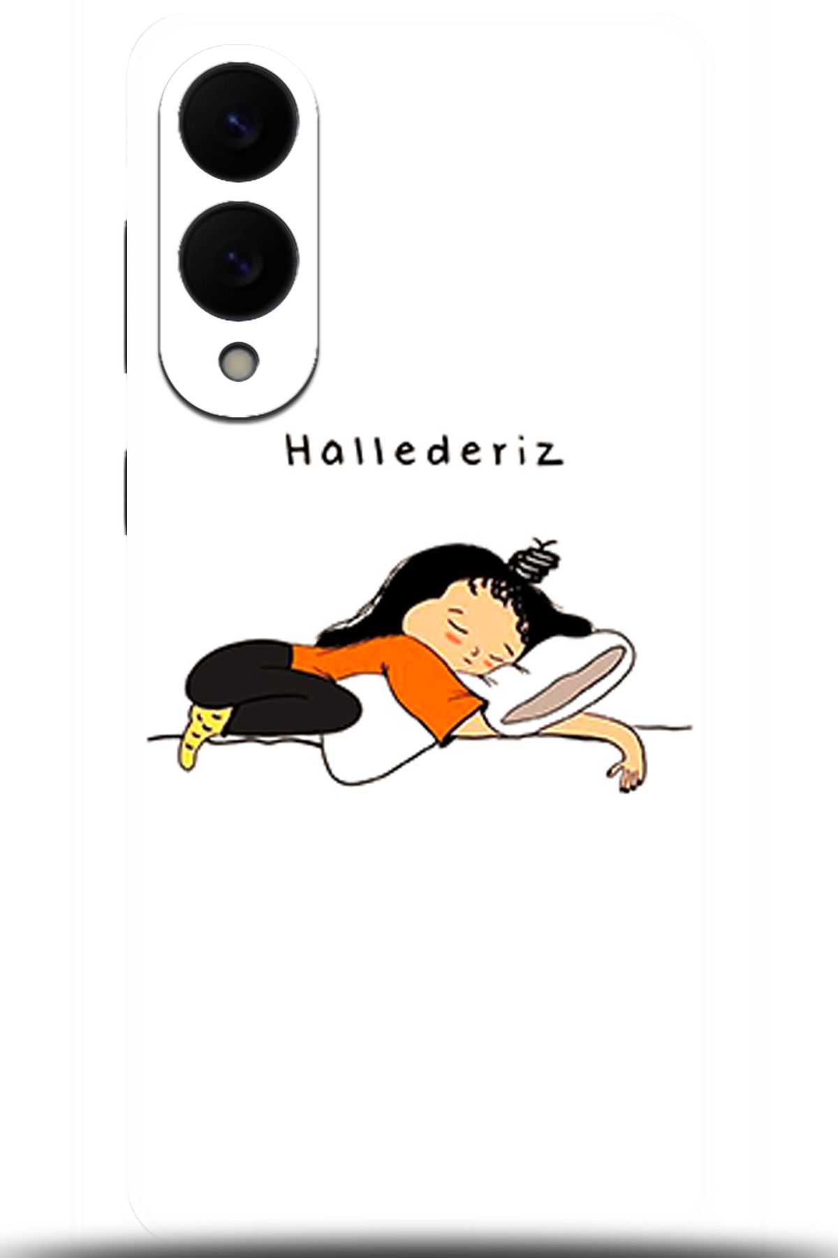 Noprin Samsung Galaxy S25 Edge Kılıf HD Baskılı Kılıf - Yours is Someone Else 5592