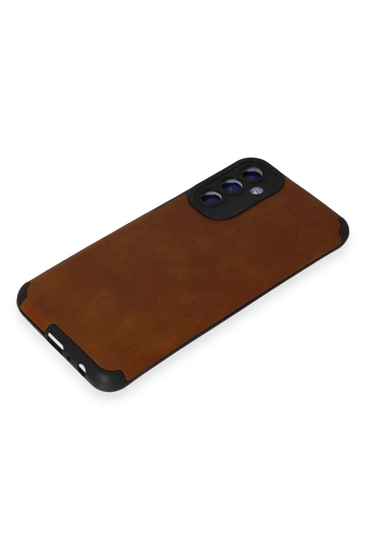 NewFace Samsung Galaxy M34 5G Kılıf Loop Deri Silikon - Kahverengi SVLRS