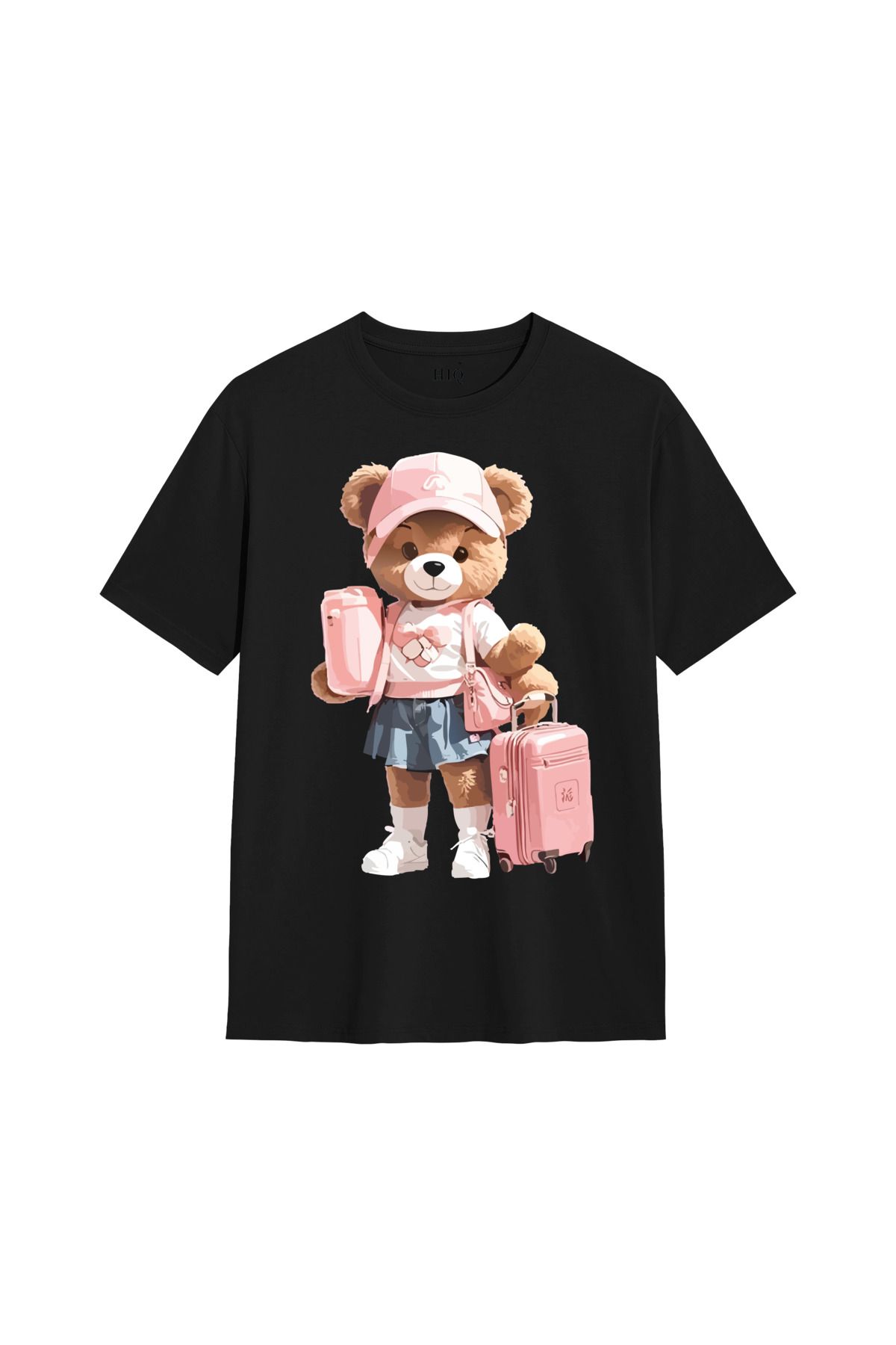 MODA Teddy Bear Summer Baskılı Oversize Tshirt