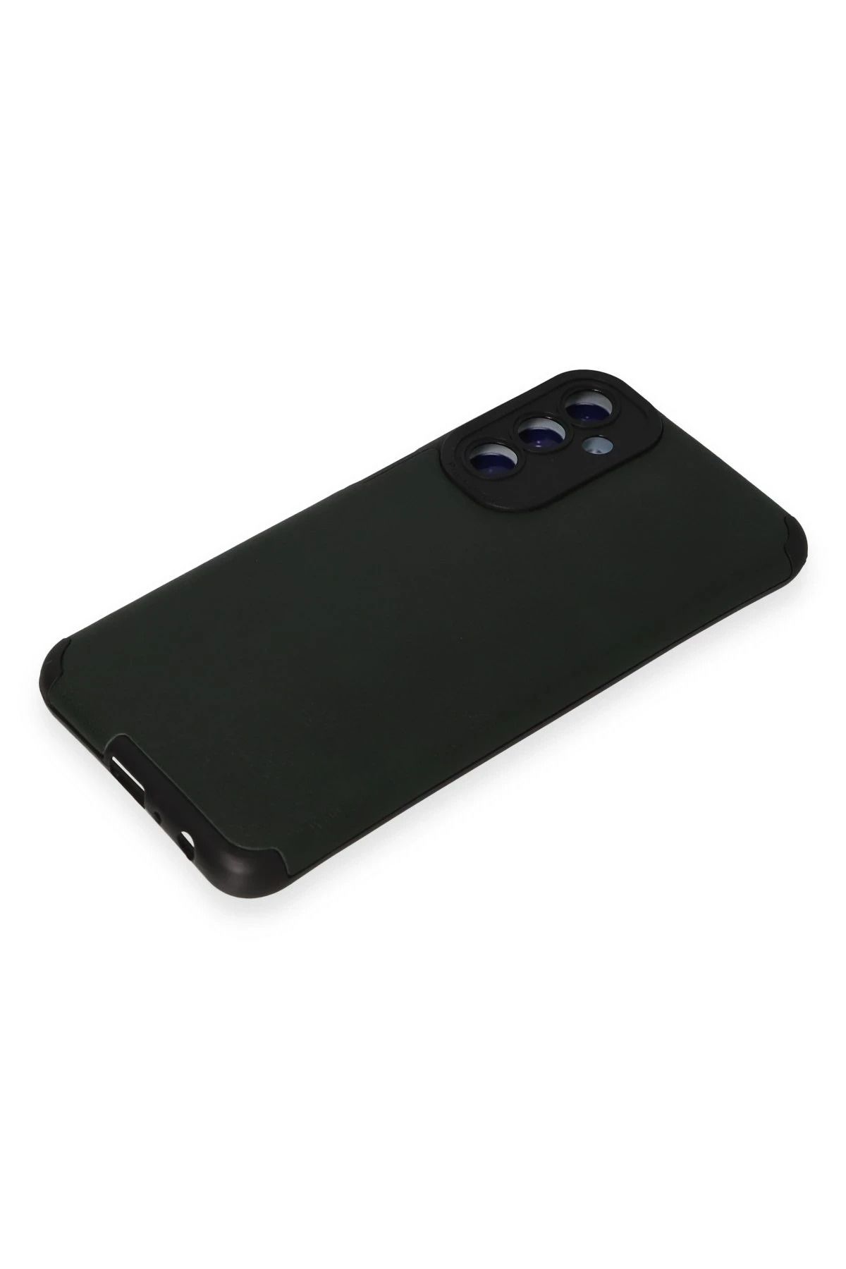 NewFace Samsung Galaxy M34 5G Kılıf Loop Deri Silikon - Yeşil SVLRS