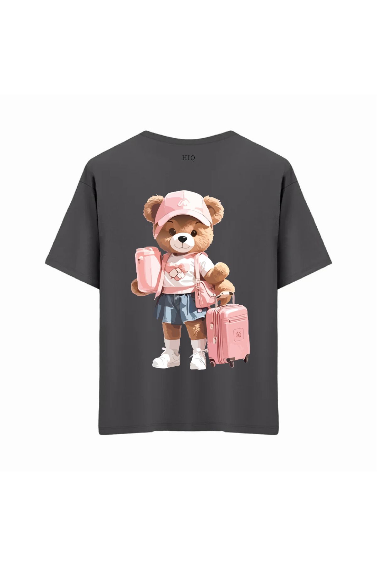 MODA Teddy Bear Summer Baskılı Oversize Tshirt