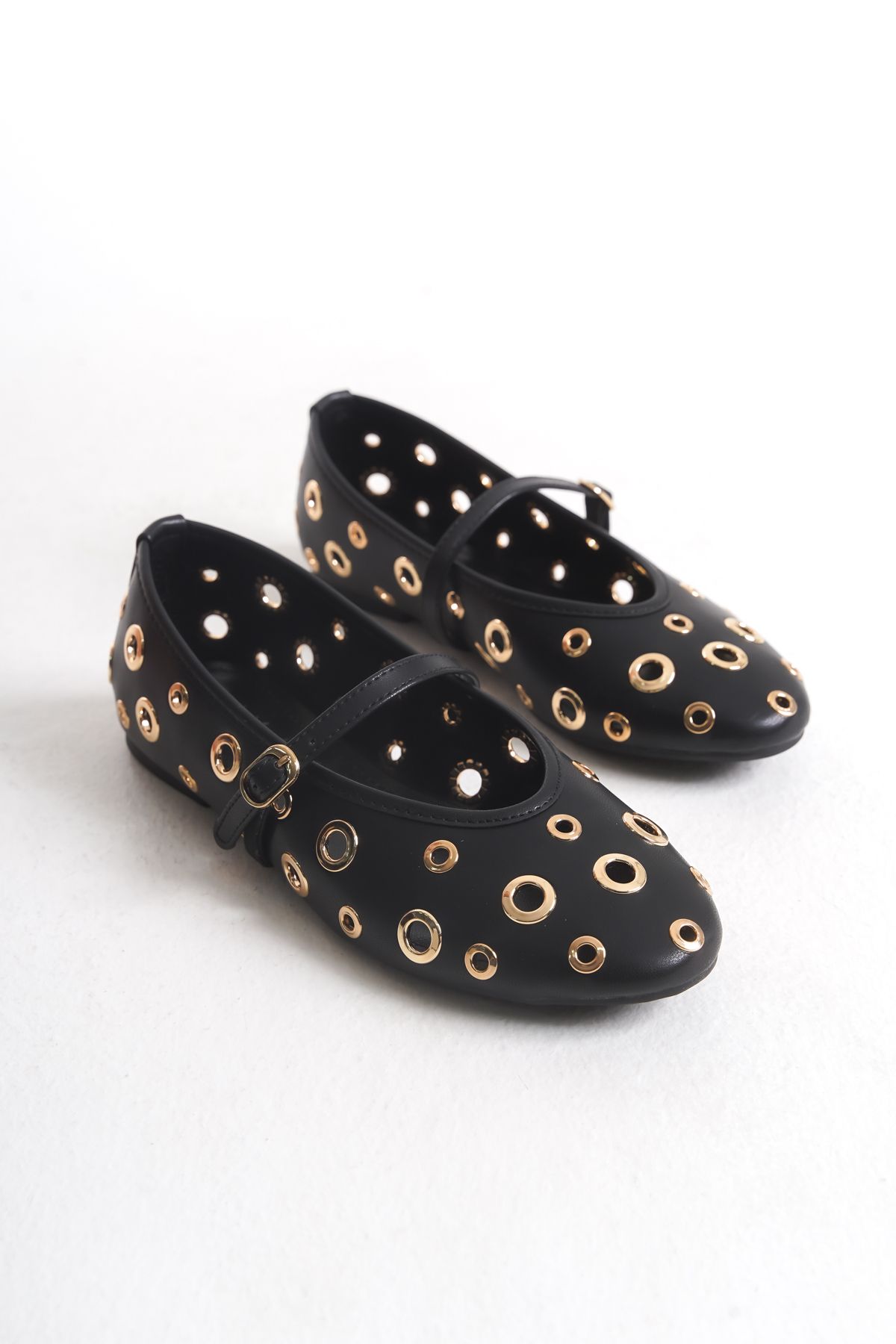 Liza Shoes REYNA Kadın Delikli Troklu Babet A003-PM567- K845