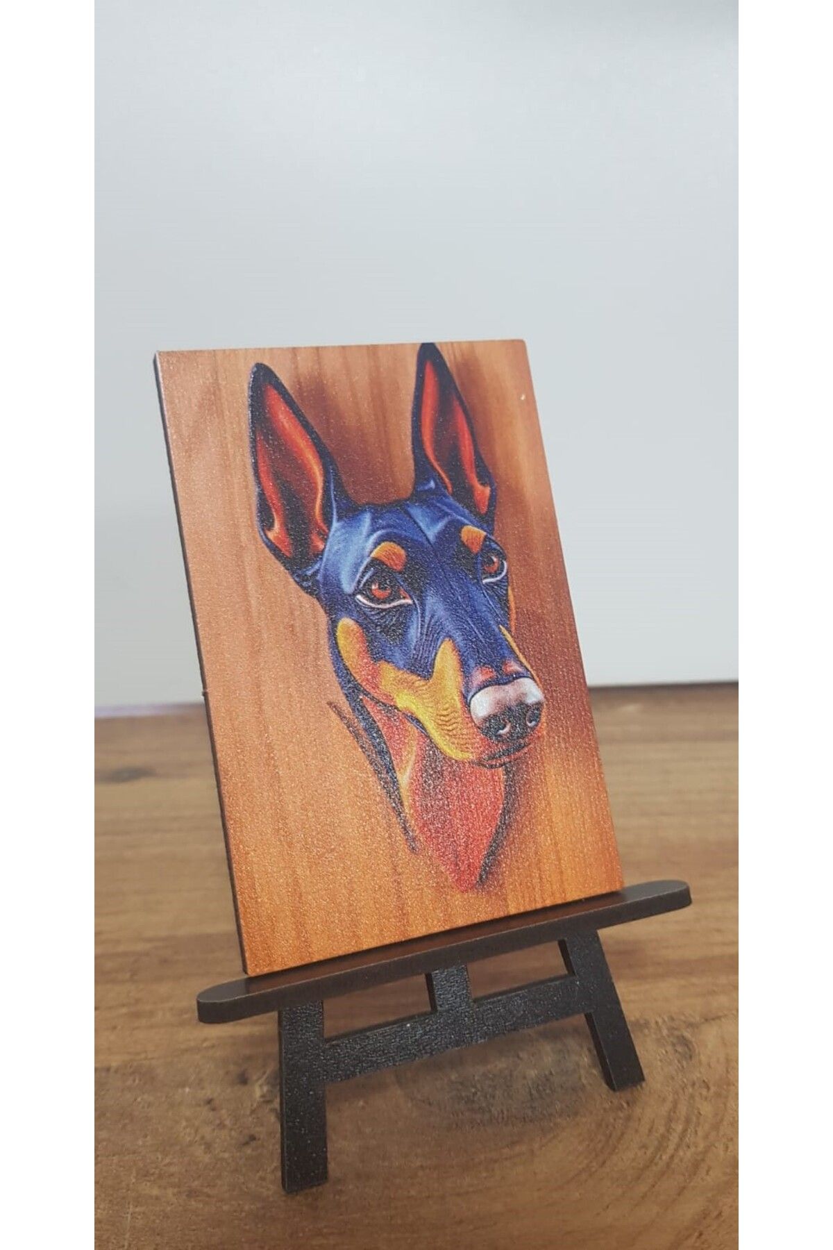 Altınuç Art Design 2 Adet Köpek v4 Mini Tablo