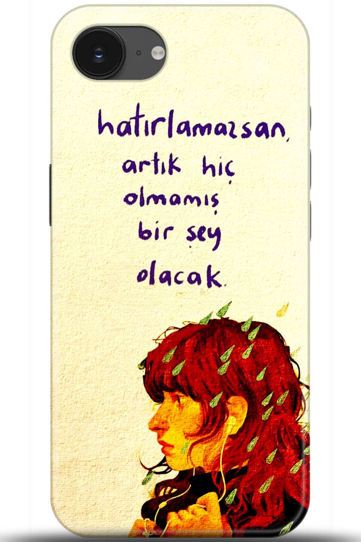 Noprin Apple iPhone 16e Kılıf HD Baskılı Kılıf - Yours is Someone Else 5596