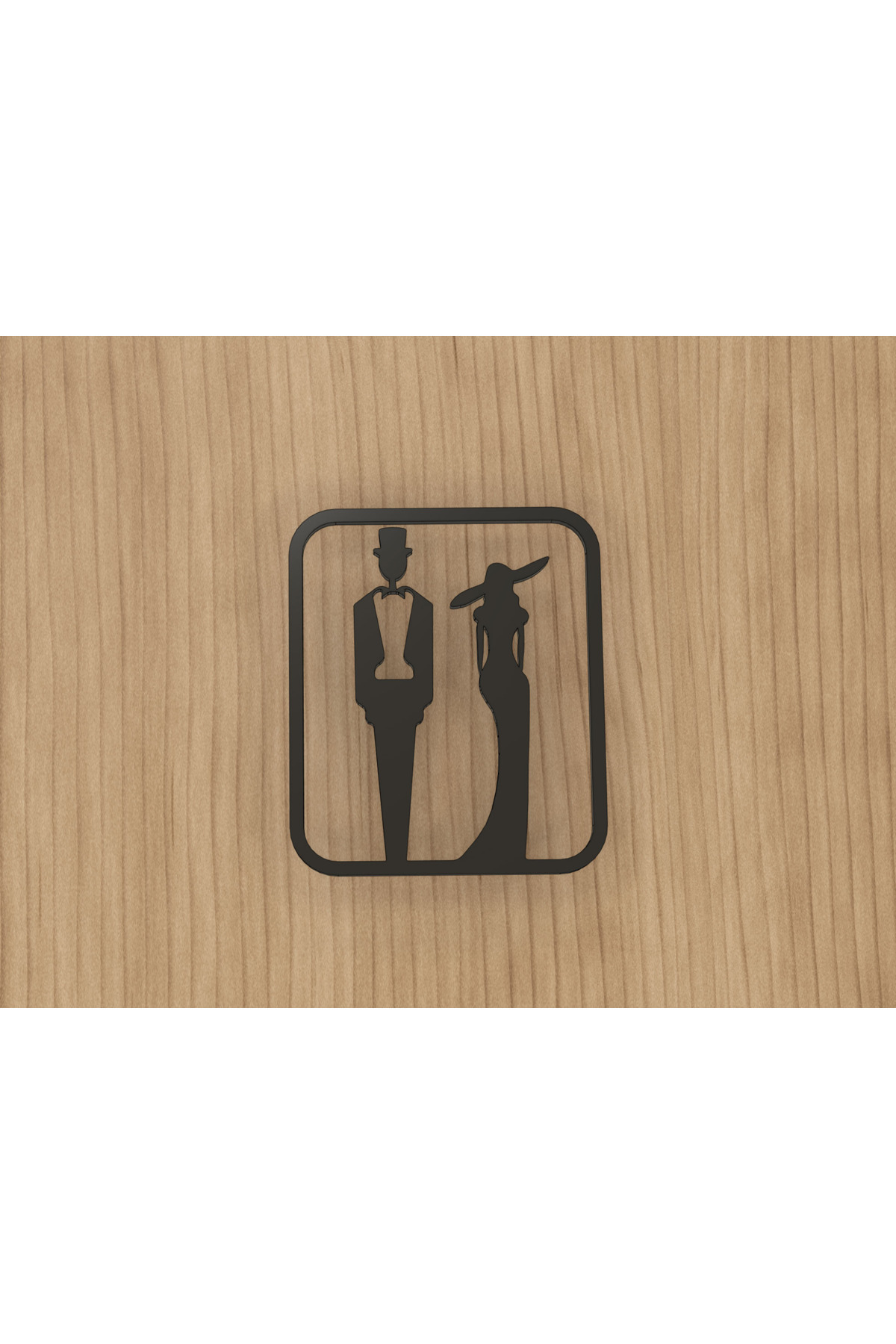 GİT3D-Wc Toilet Sign 2
