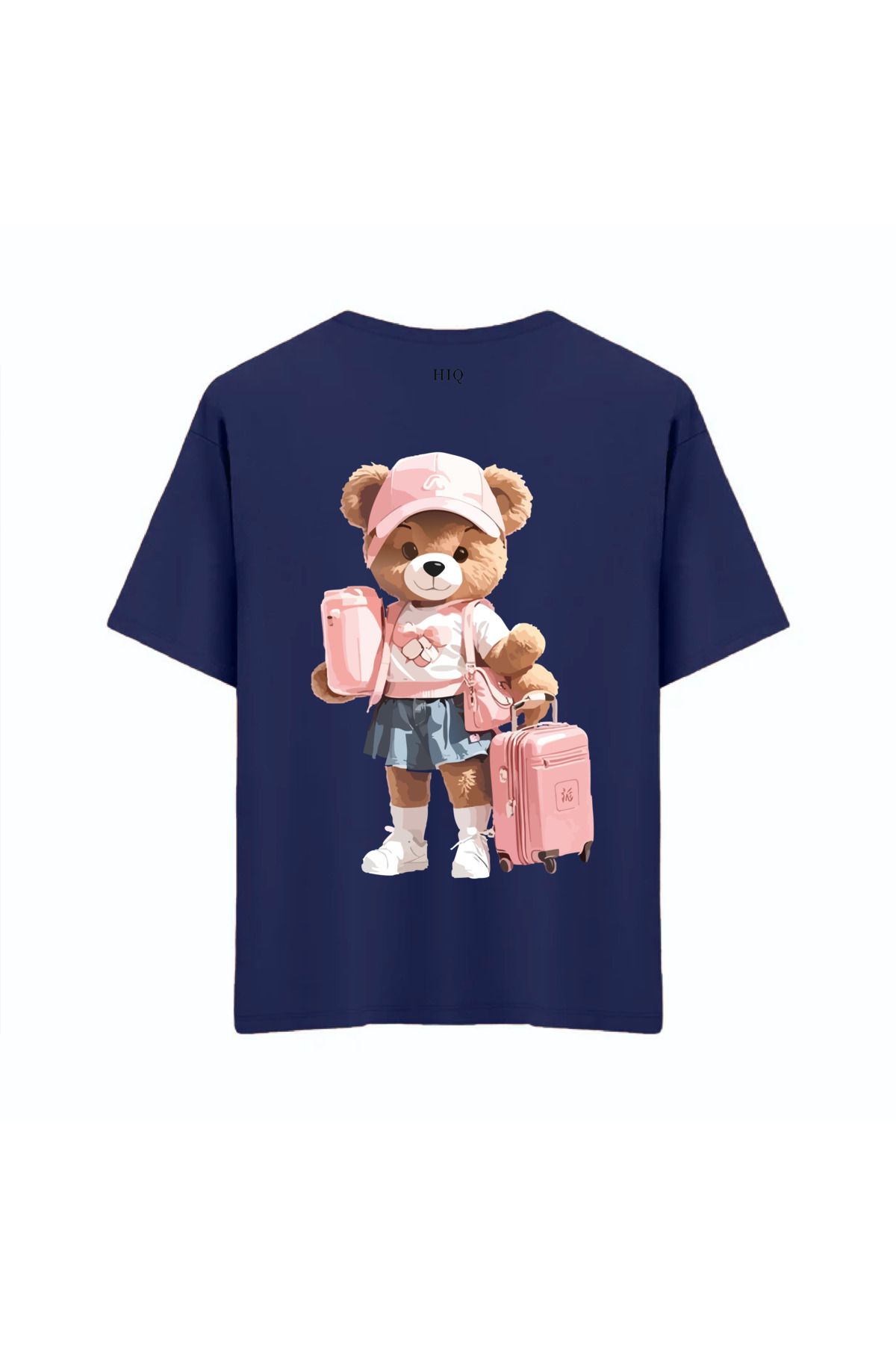 MODA Teddy Bear Summer Baskılı Oversize Tshirt