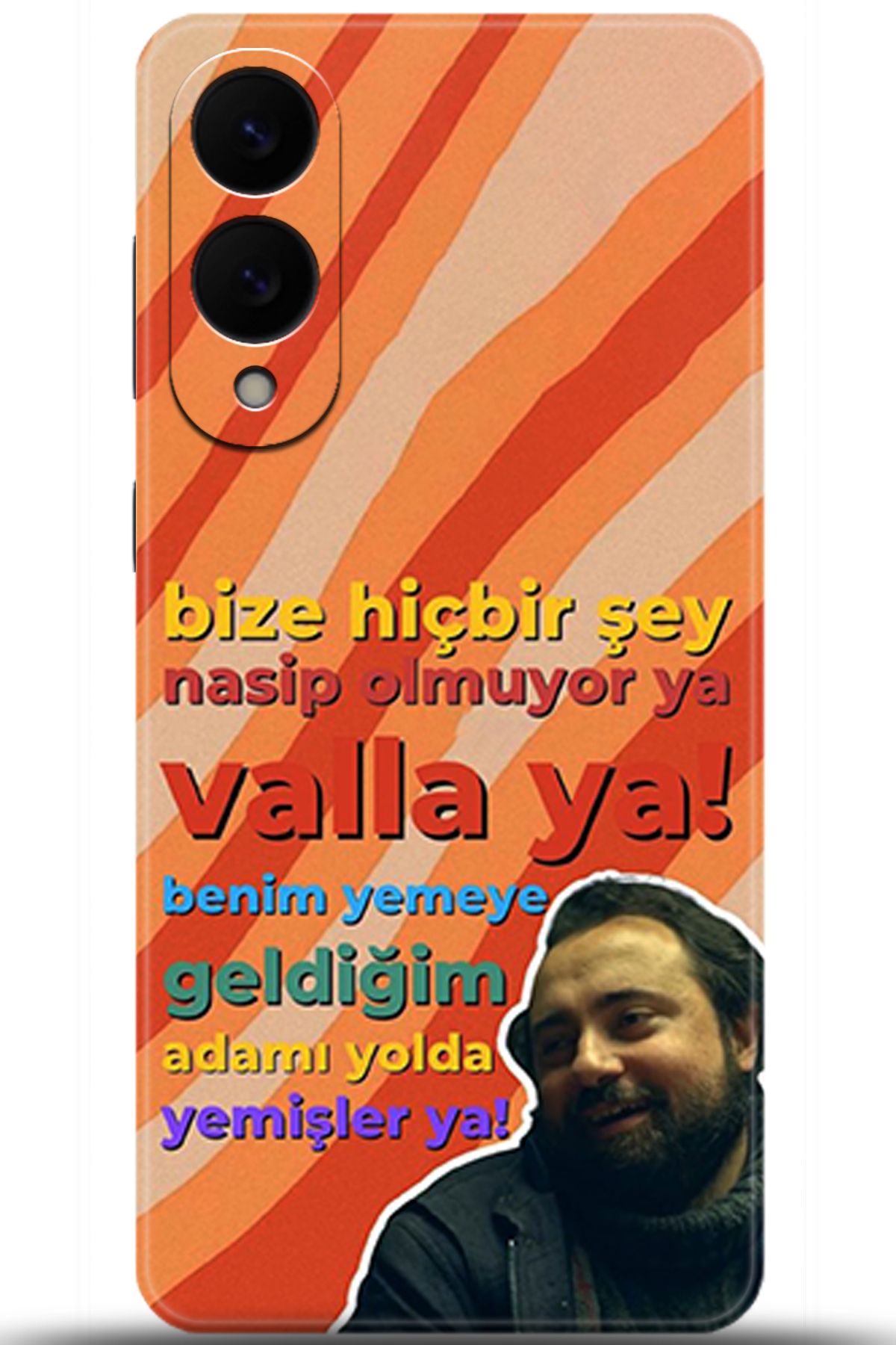 Noprin Samsung Galaxy S25 Edge Kılıf HD Baskılı Kılıf - Yours is Someone Else 5161