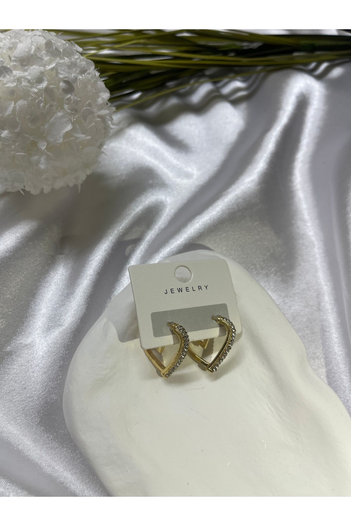 SH Design Butik Kalp Küpe