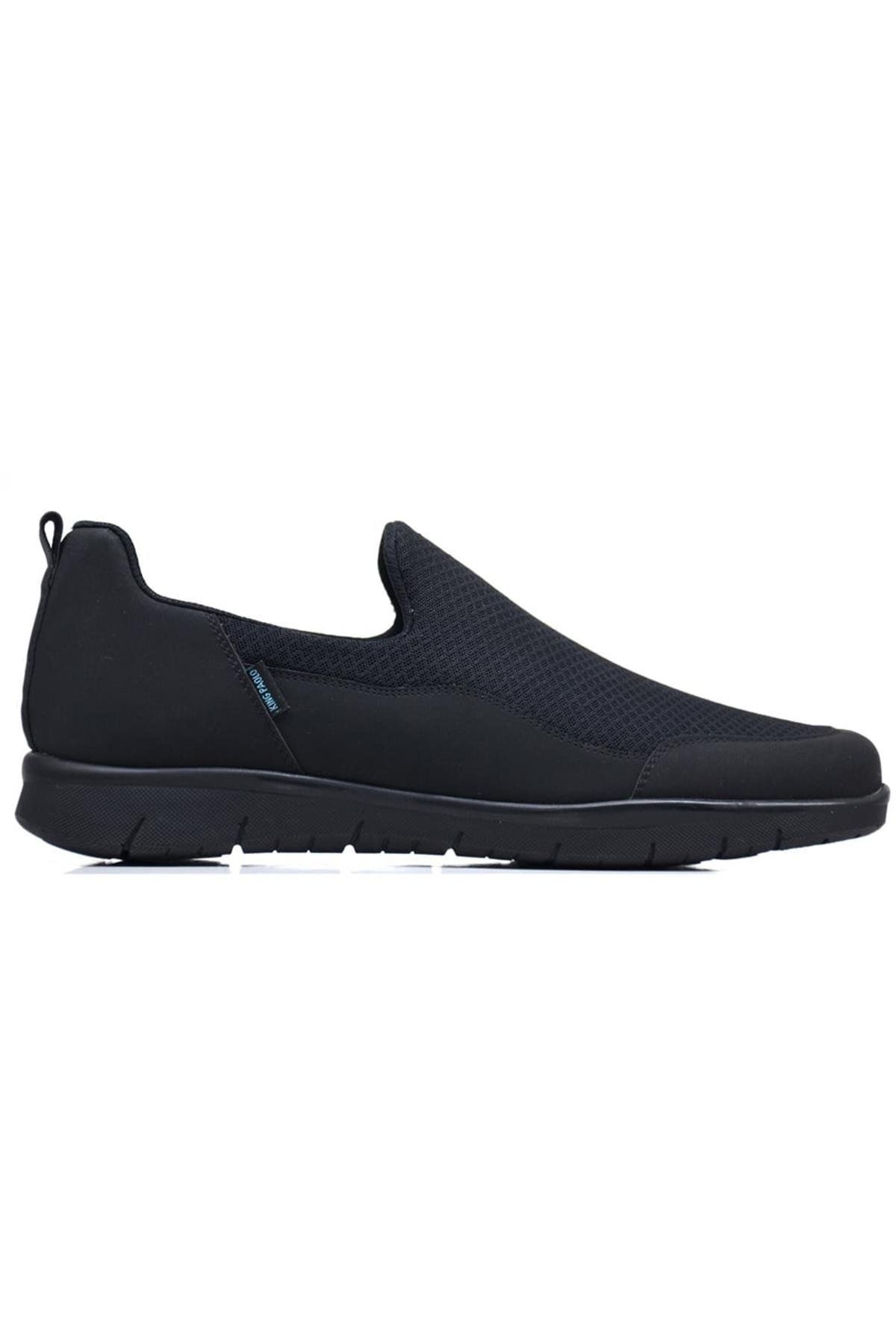 KİNG PAOLO King Paolo B9486 Krakers Erkek Comfort Ayakkabı - Siyah