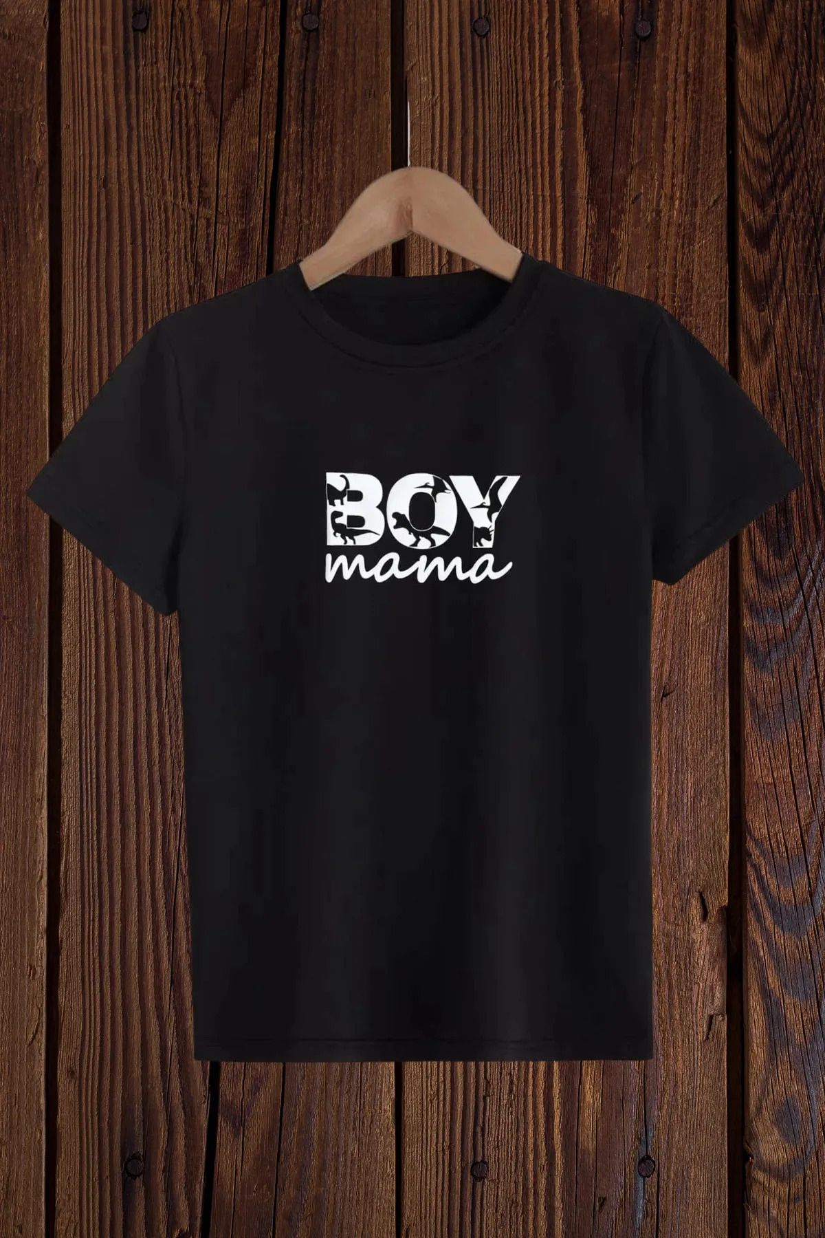 FeaR LeeS Boy Mama Baskılı Kız Erkek Baskılı T-shirt