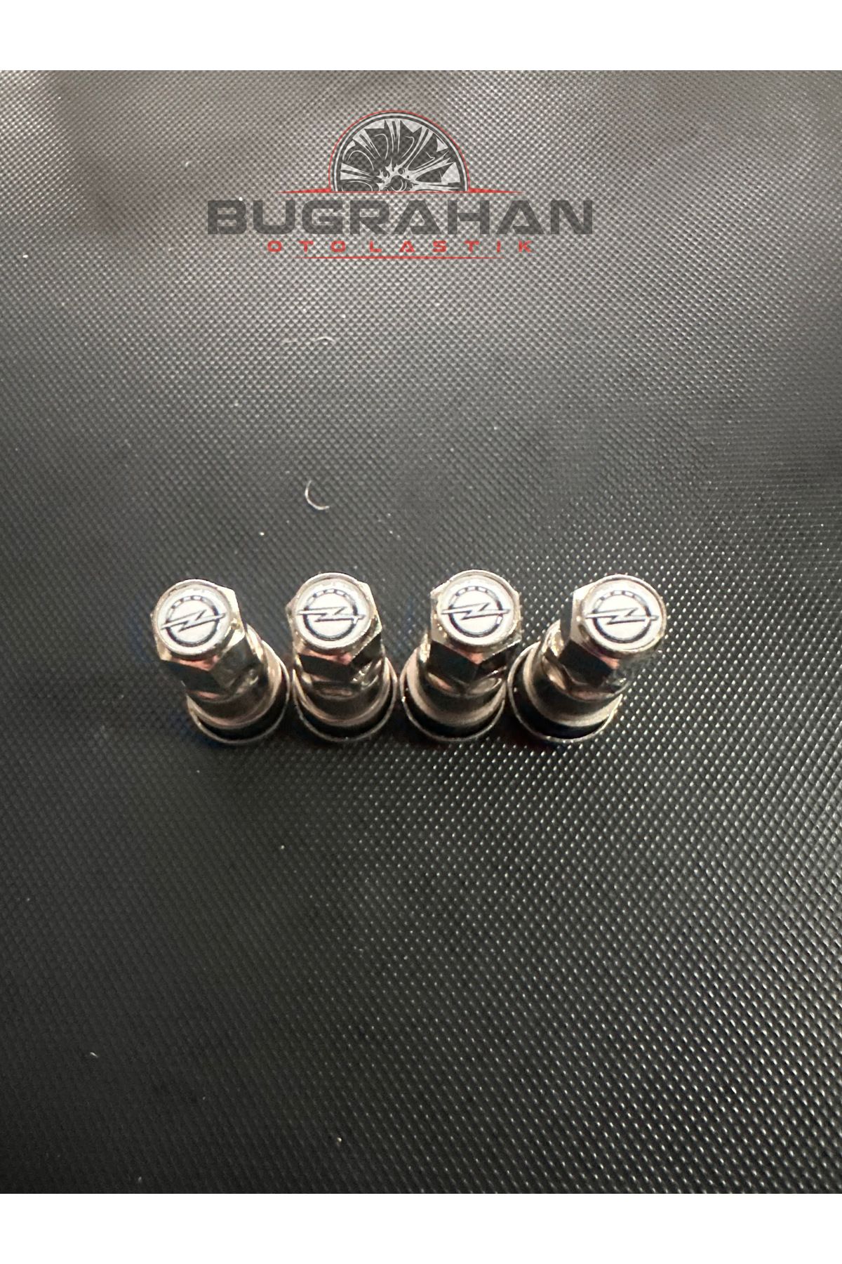 OEM OPEL Sibop Kapağı Logolu Tüm Araçlara Uyumlu A Kalite Paslanmaz Çelik Sibop 4 Adet