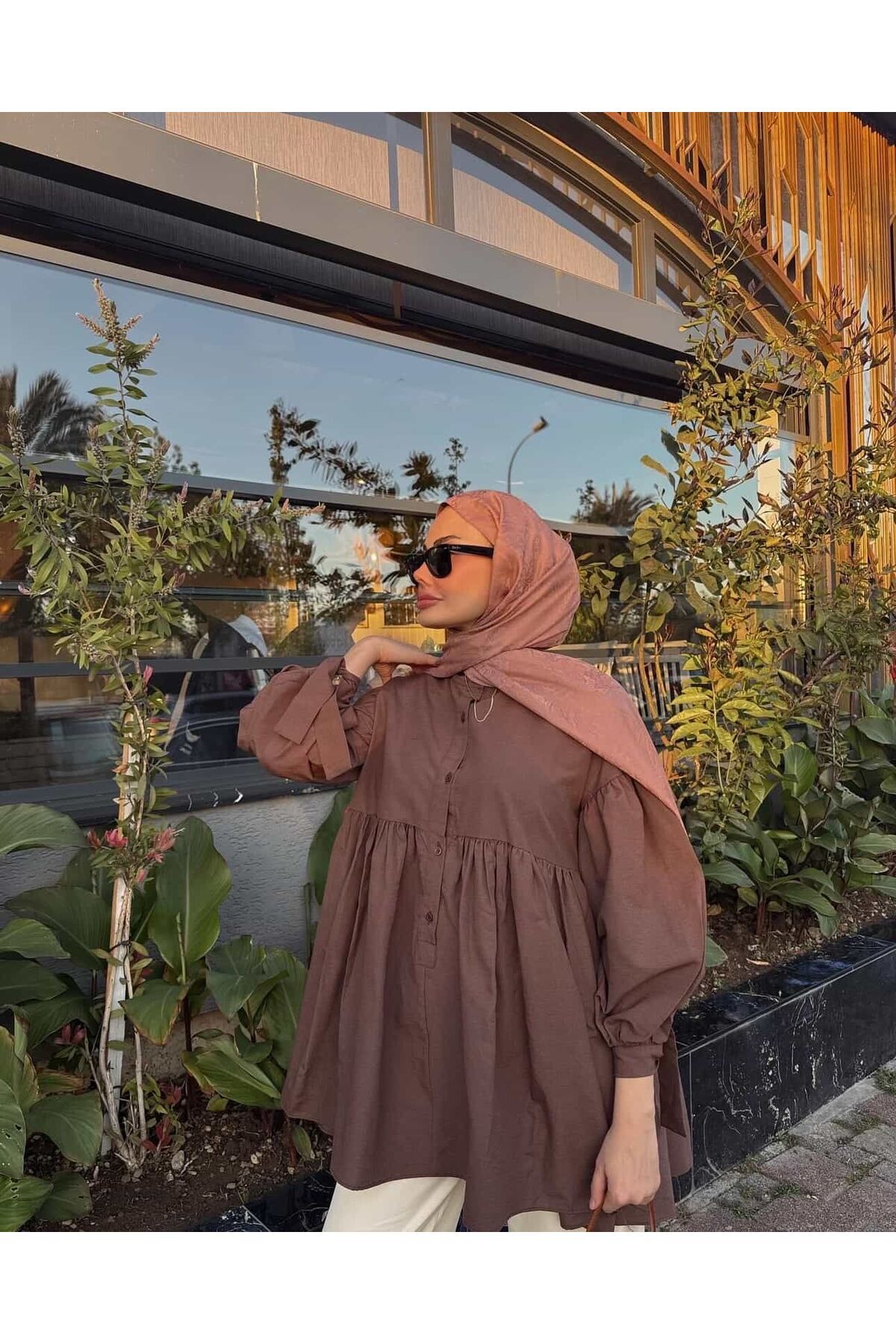 Twentytwo scarf Günlük Şal| Etnik Desenli Şal| Pamuklu Şal| Jakarlı Şal| Etnik Desenli Pamuklu Jakarlı Şal