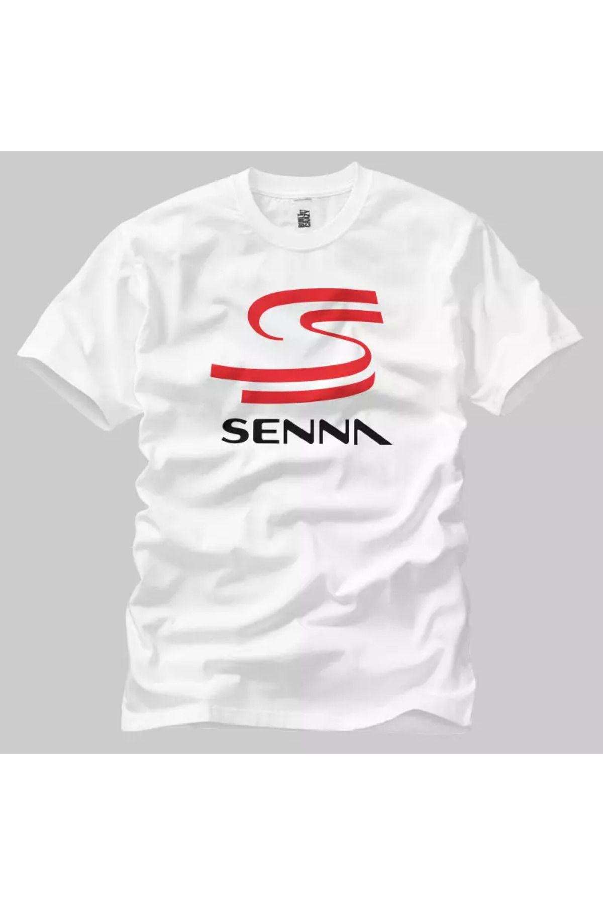 Built By Crazy Senna Logo Unisex Tişört