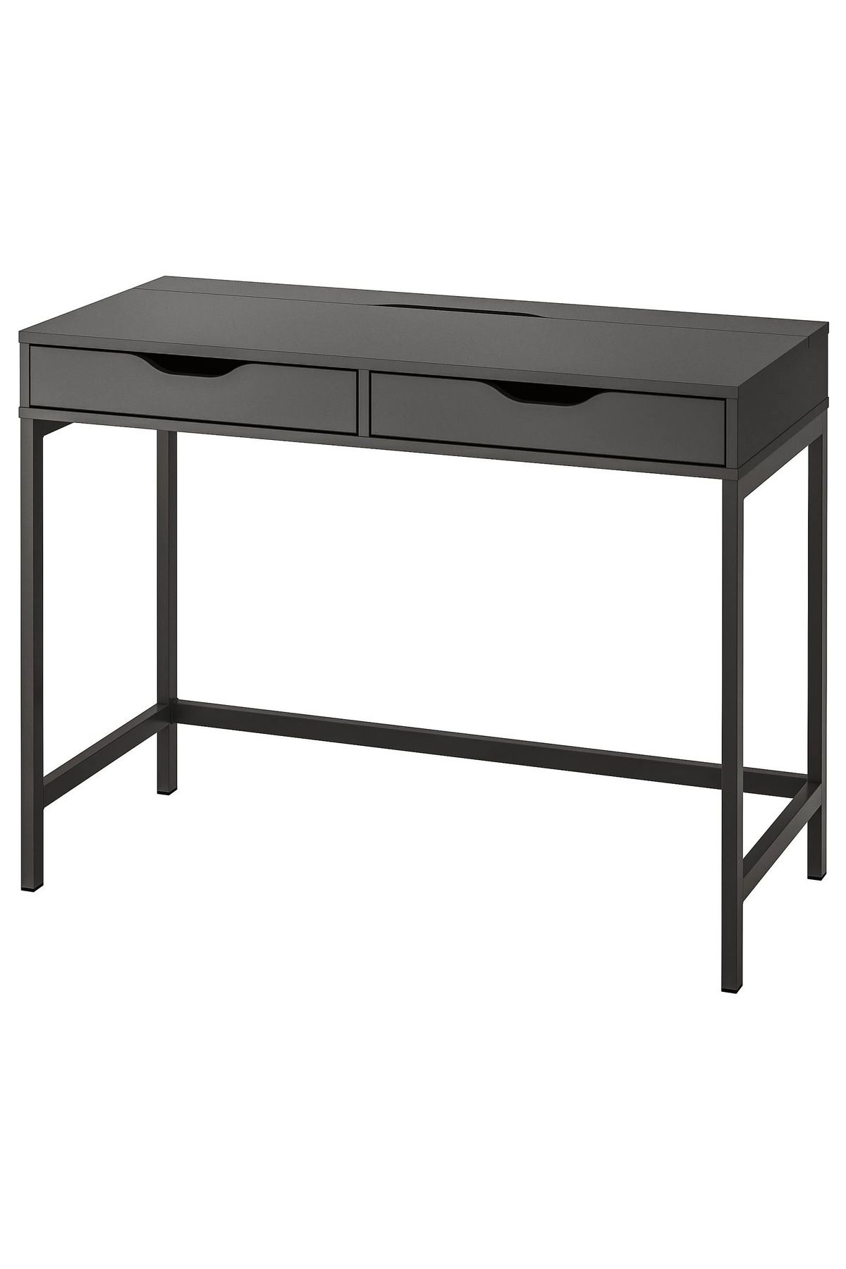 IKEA çalışma masası, koyu gri, 100x48 cm