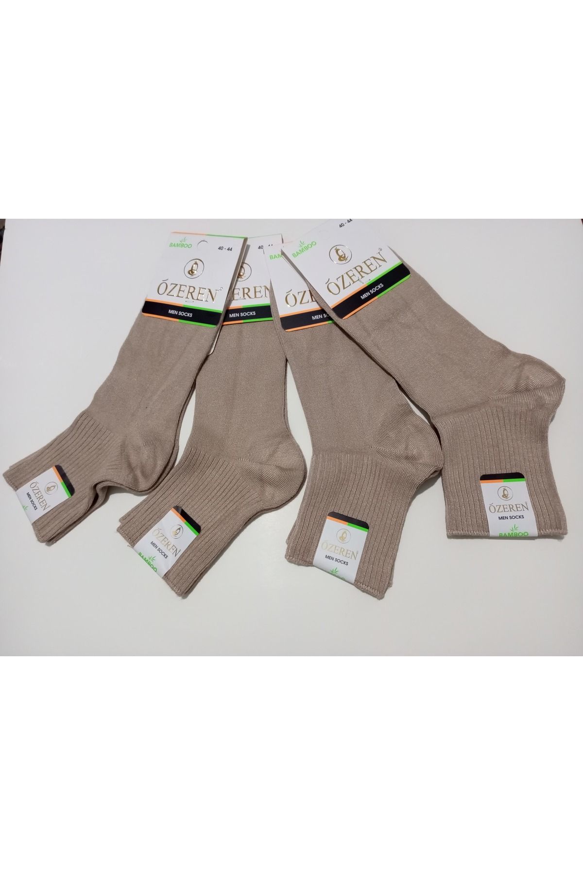 RBS SOCKS ERKEK BAMBU YARIM KONÇ DİKİŞSİZ NAYLONSUZ ÇORAP 6'LI