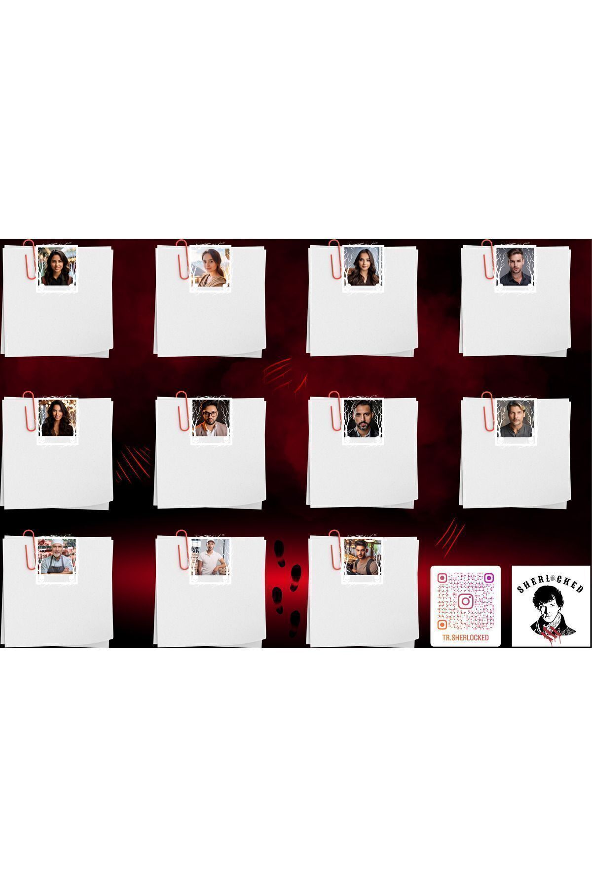Sherlocked Dedektif Oyunu, Katil Bulma Oyunu, Suç, Gizem, Bulmaca, Kutu Oyunları, Zeka, Dedektiflik Oyunu fotoğrafı 7 (önizleme)