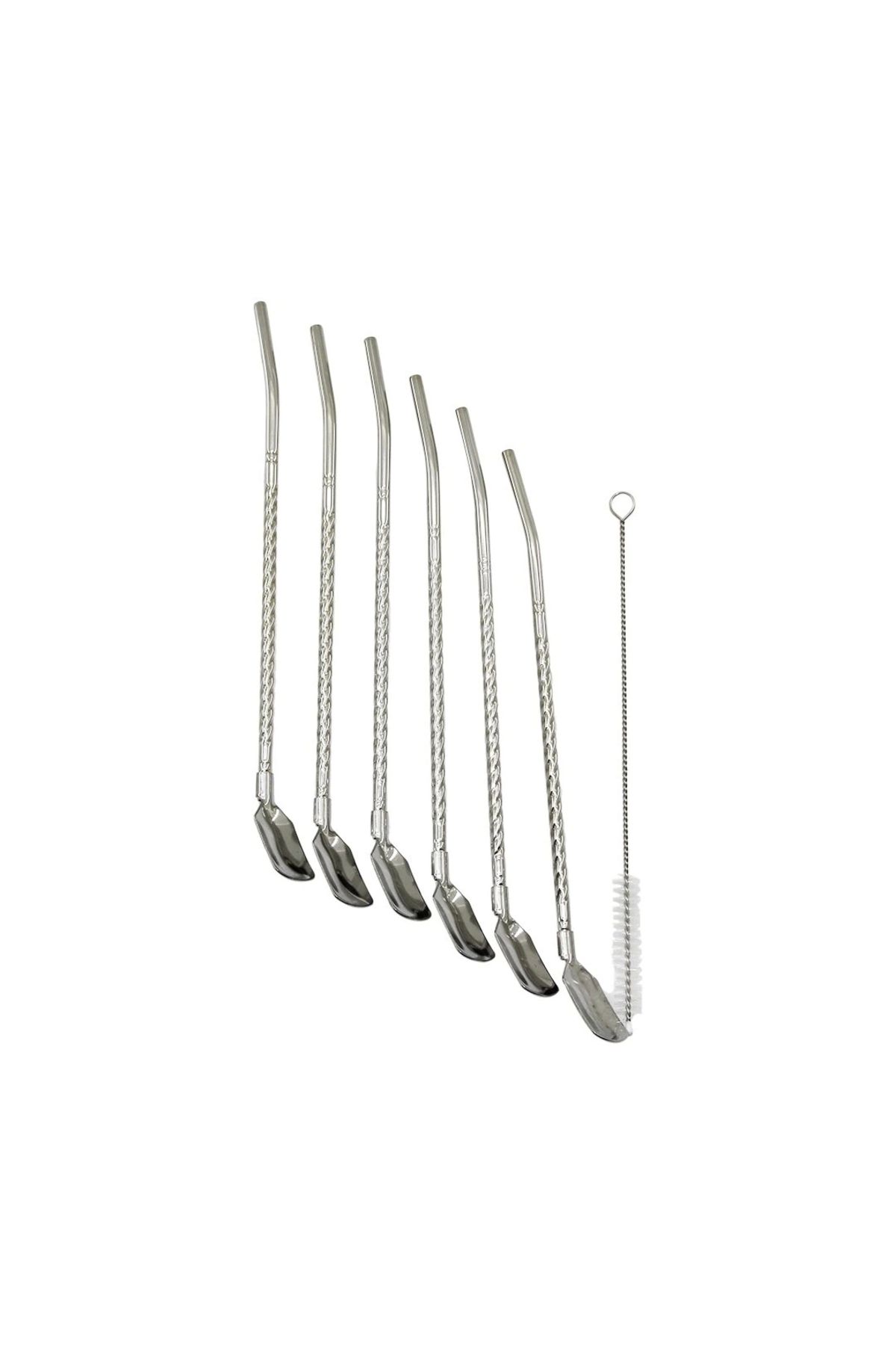 STOREMAX 7PCS - 6PİPET + 1TEMİZLEME FIRÇA ÇELK KAŞIKLI PİPET (5047)