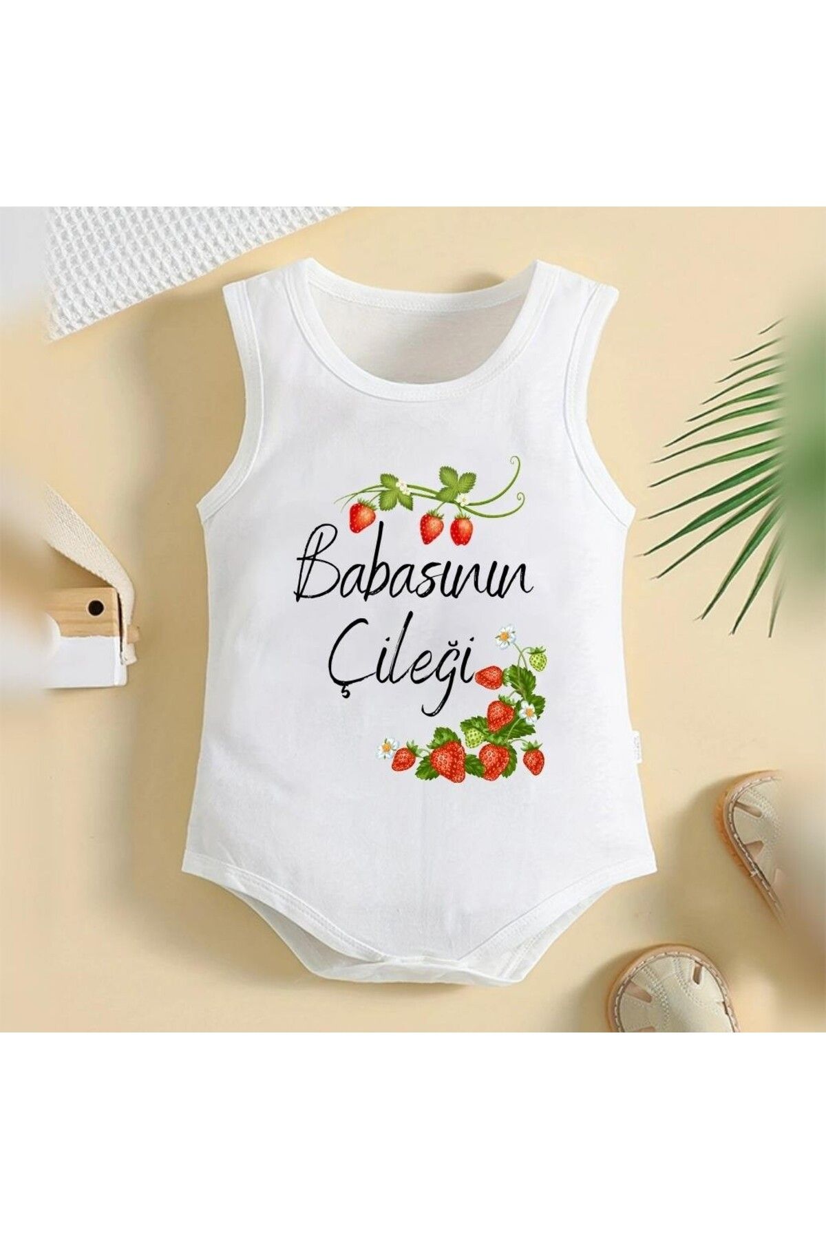 soft wing %100 Pamuklu Organik Baskılı Premium Çıtçıtlı Bebek Body Atlet Zıbın 00385