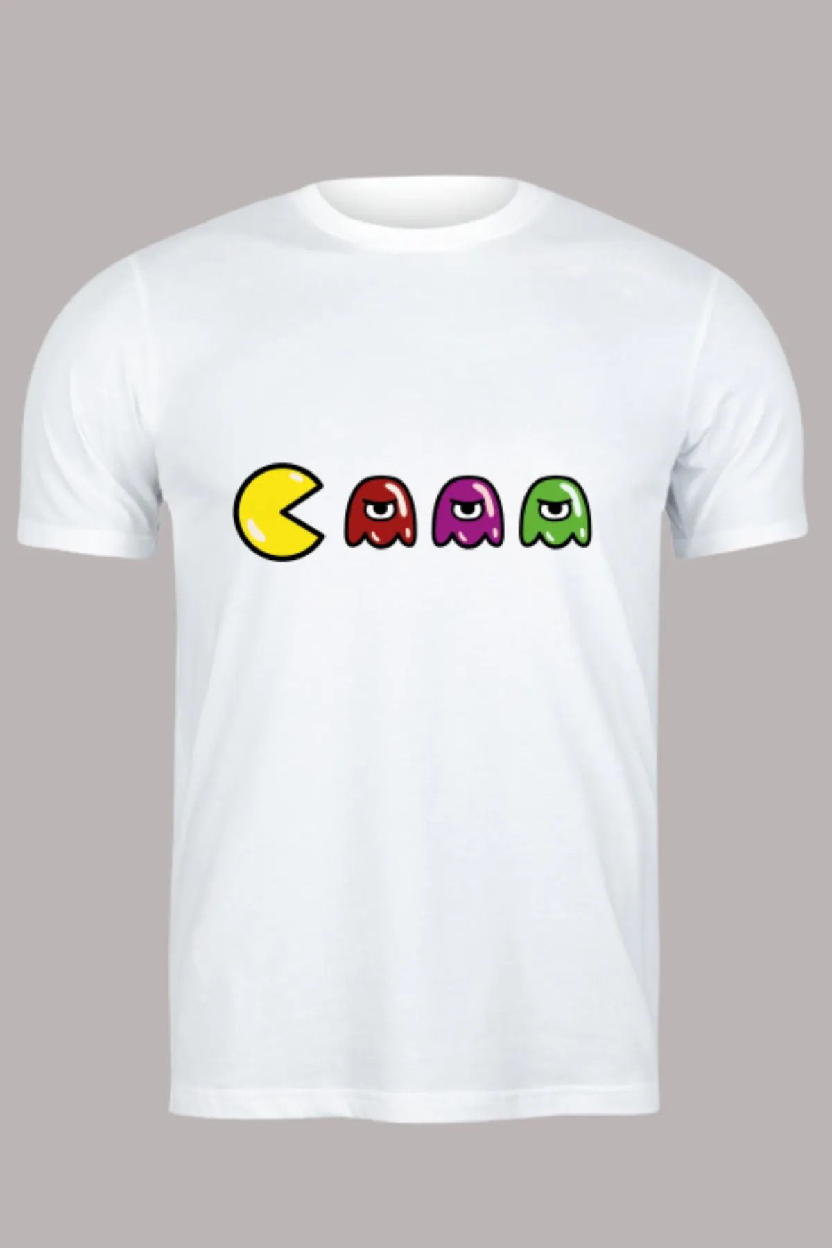 FeaR LeeS Pacman Baskılı Oversize T-shirt