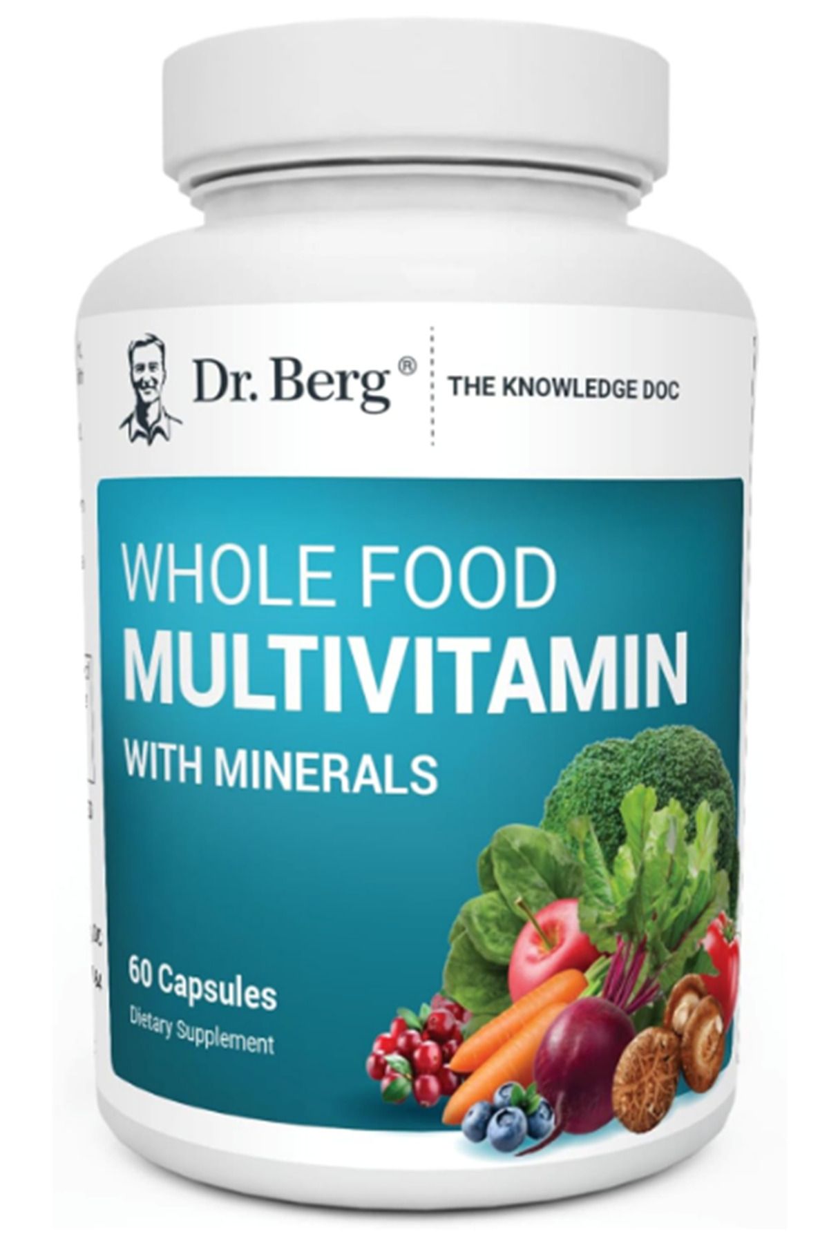 dr berg Dr. Berg Whole Food Multivitamin with Minerals - for Men and Women - Includes Premium Whole Food Fr