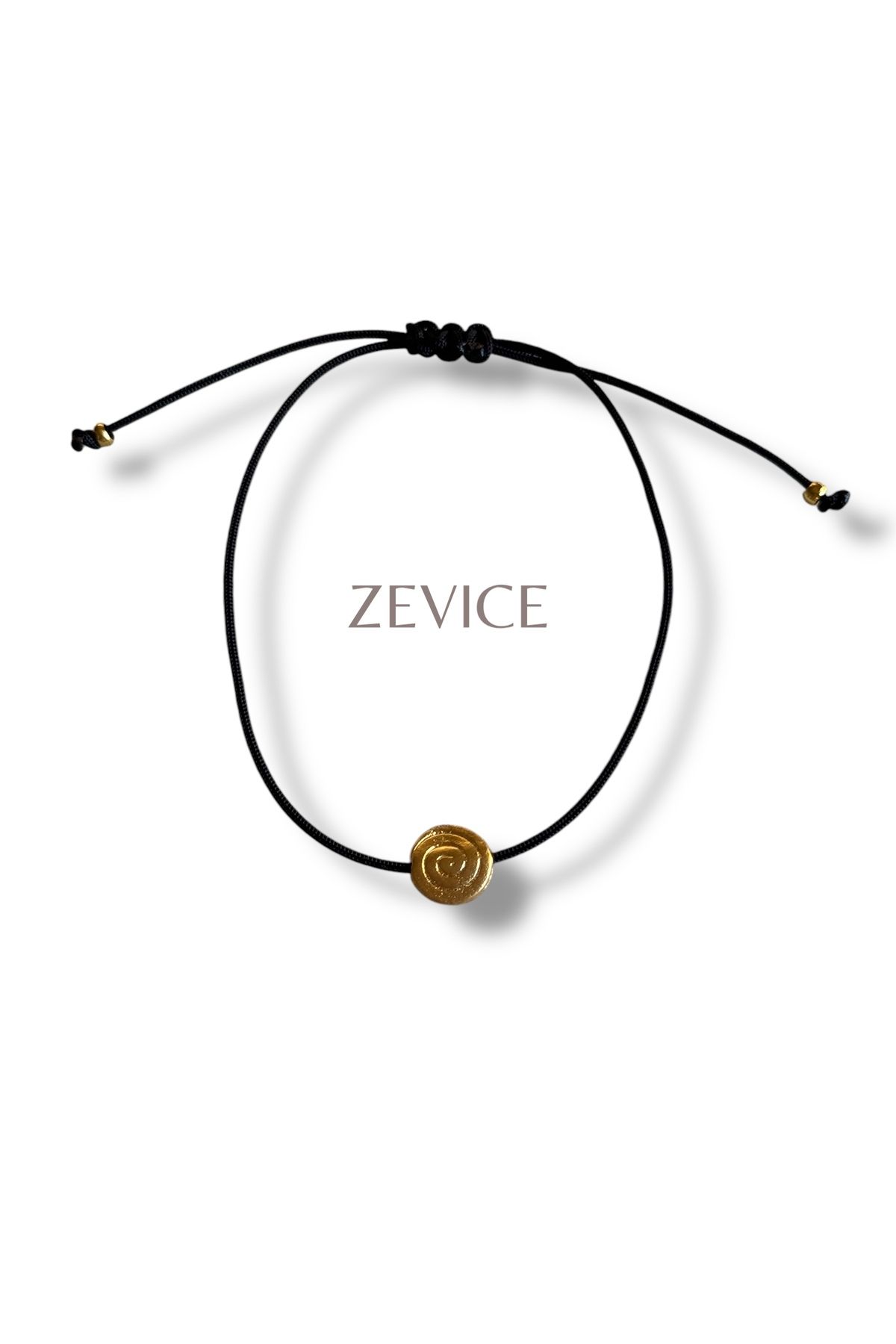 zevice İp Bileklik Siyah
