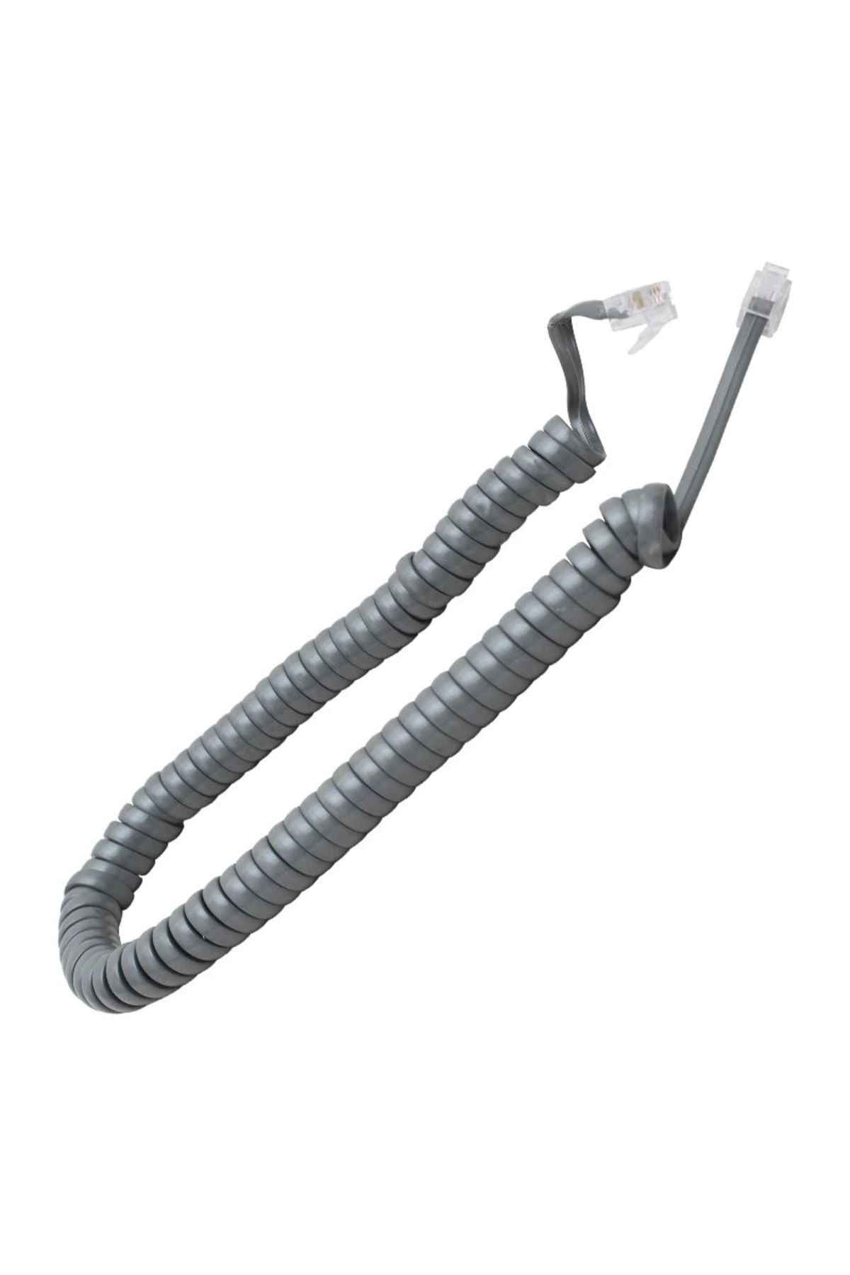 STOREMAX TELEFON SPIRAL KABLO GRİ ELEKTROMER (5047)