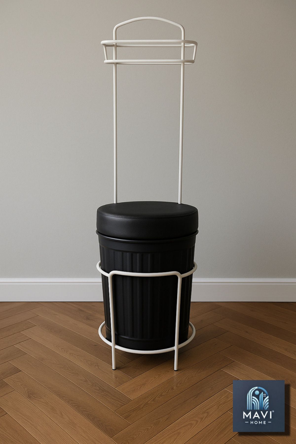 AbaTech Çöp Kovalı Banyo Wc Kağıtlık - Tuvalet Kağıtlığı