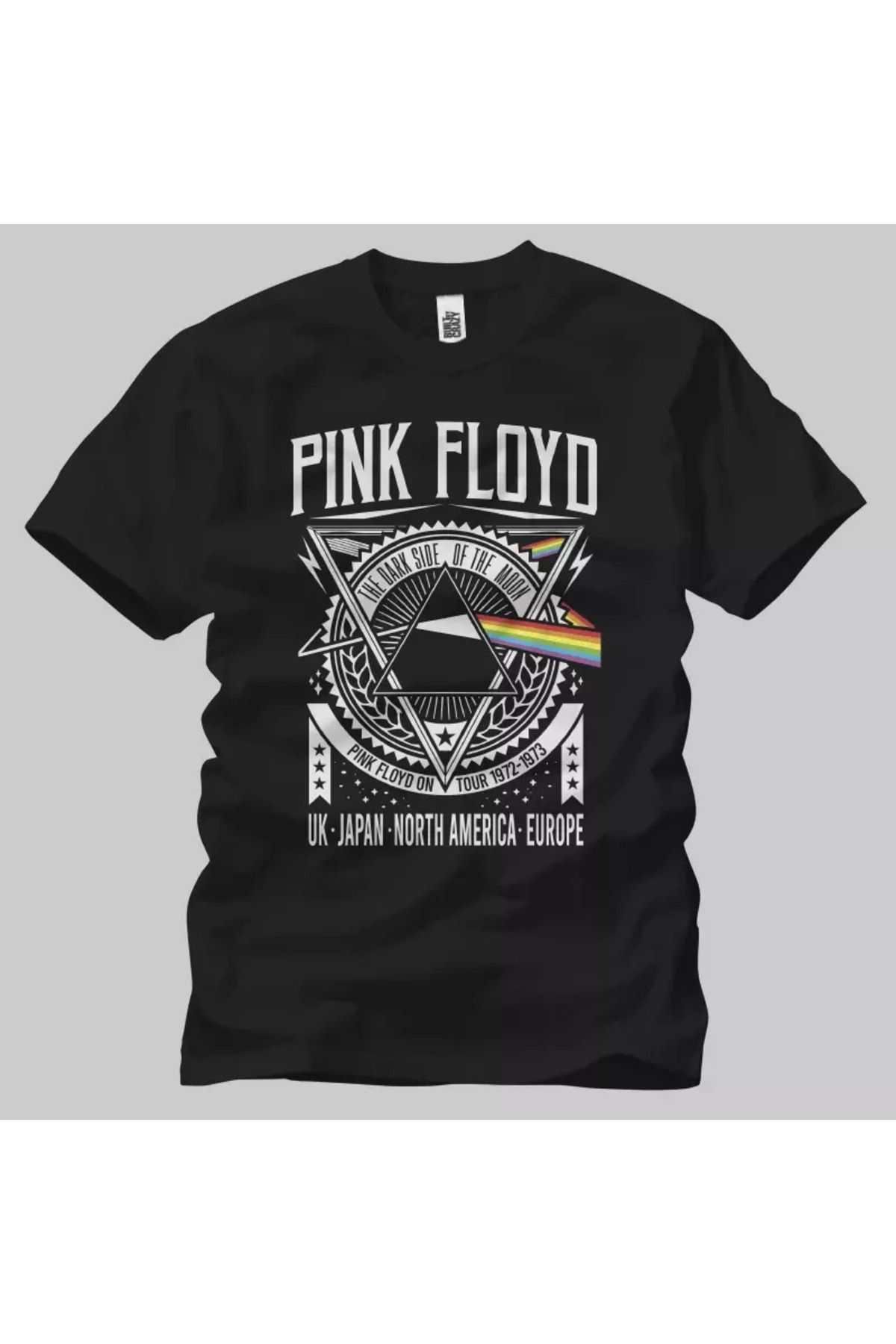 Built By Crazy Pink Floyd Tour 1972 1973 Unisex Tişört