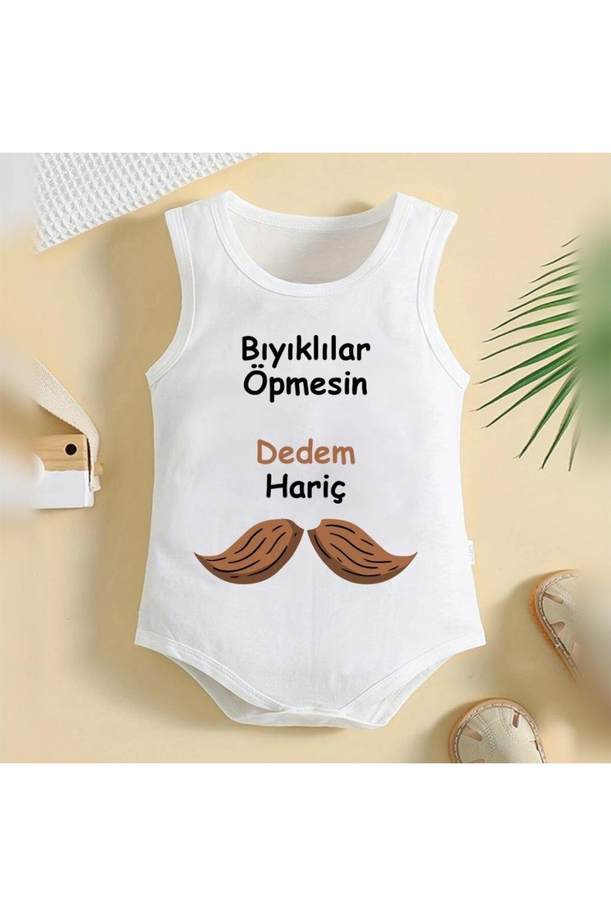 soft wing %100 Pamuklu Organik Baskılı Premium Çıtçıtlı Bebek Body Atlet Zıbın 00351