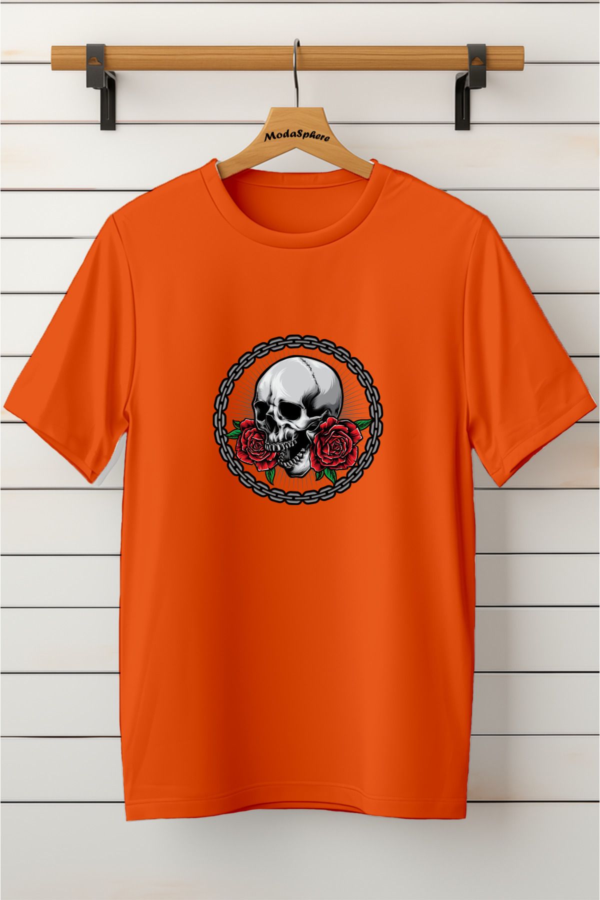 ModaSphere Baskılı Unisex Oversize Tişört