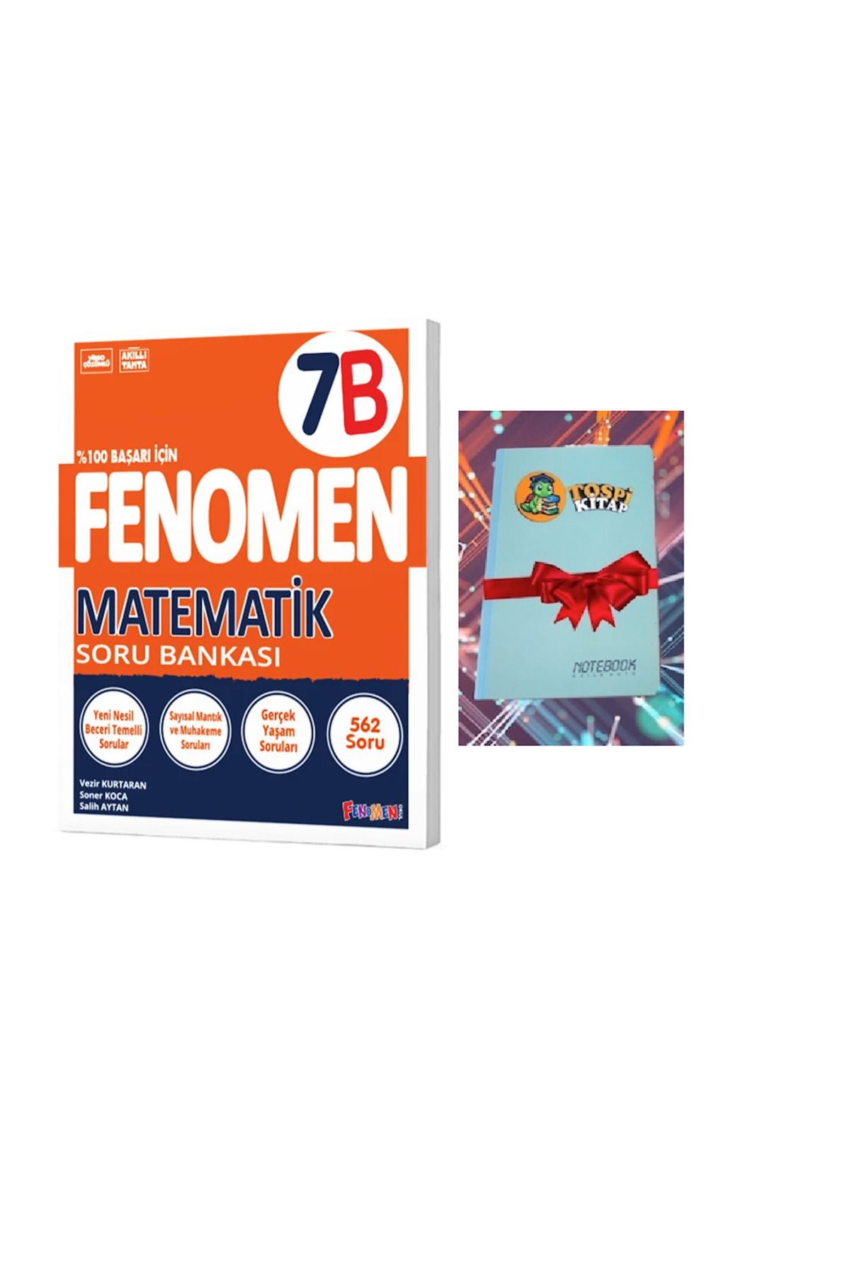 Fenomen Yayıncılık 7 MATEMATİK B Soru Bankası (DEFTER HEDİYE) ATG