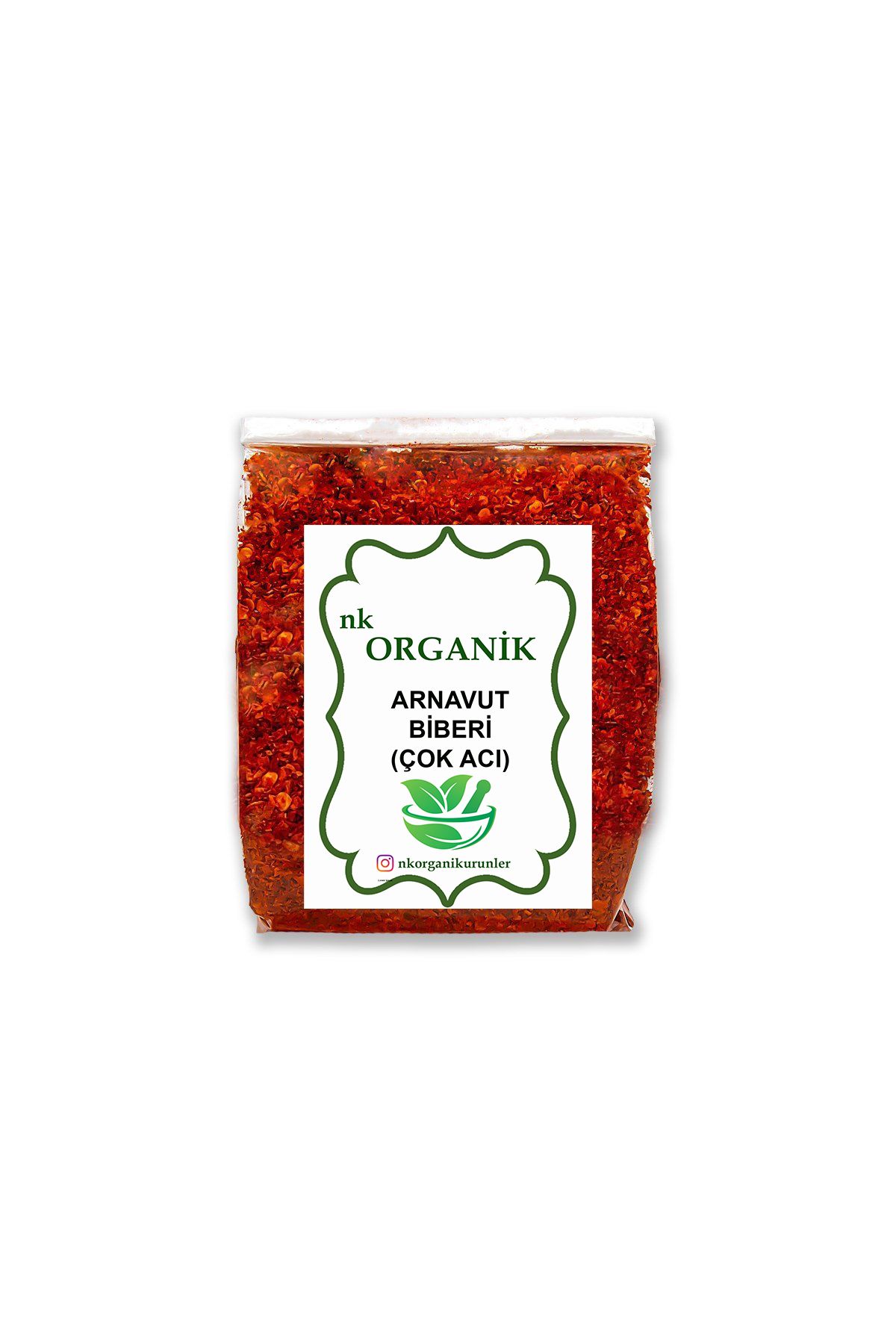 nk organik Arnavut Biberi Öğütülmüş 50gr