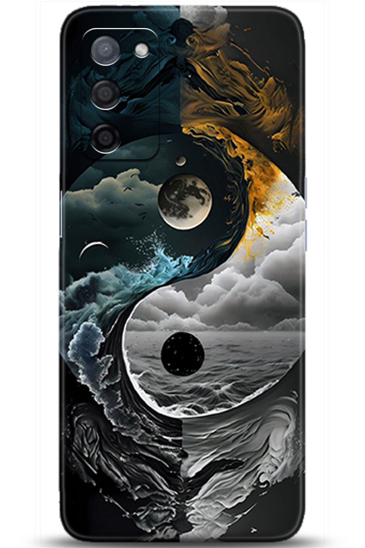 OPPO A55 5G Kılıf HD Baskılı Kılıf - Loving You Series * 5177
