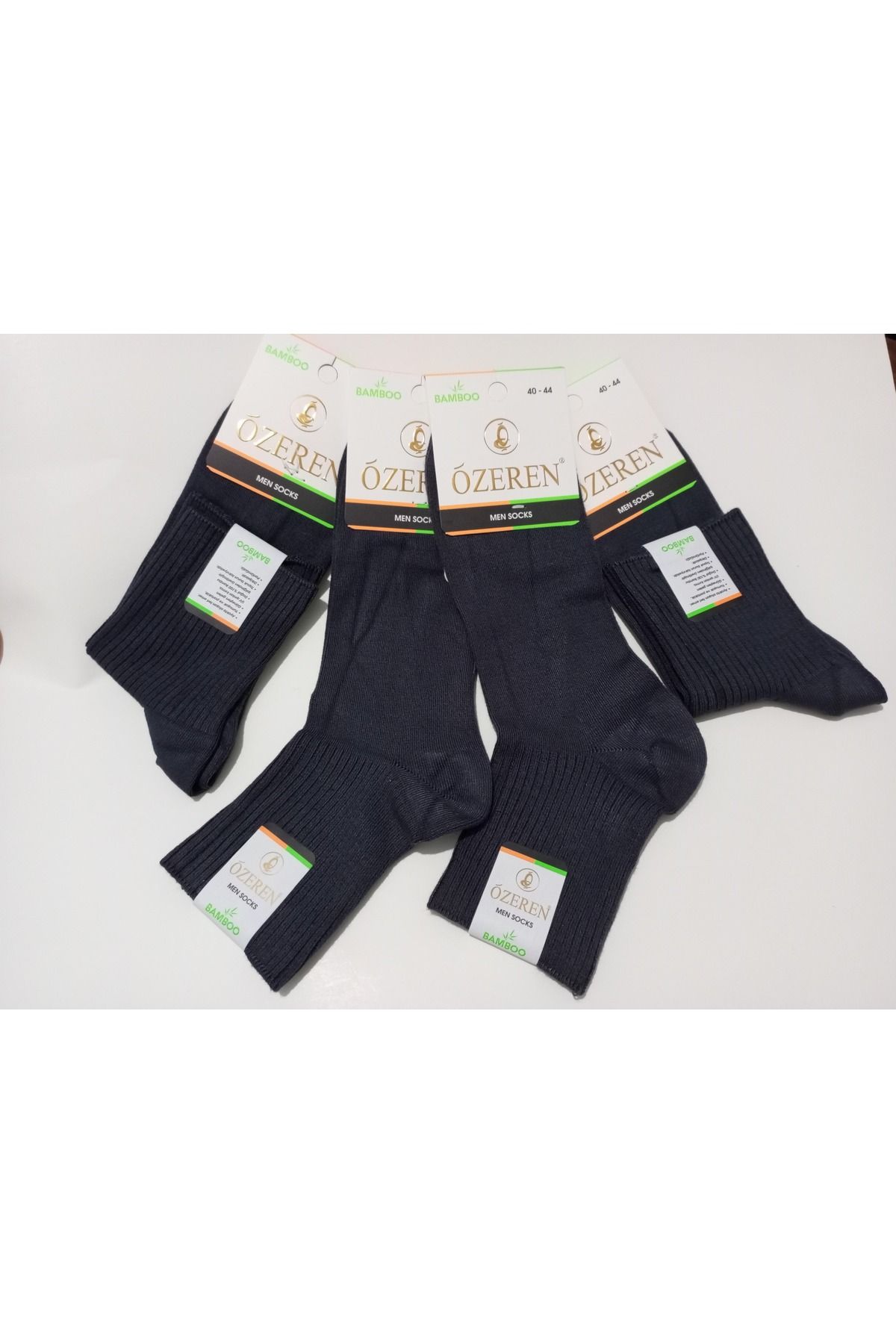 RBS SOCKS ERKEK BAMBU YARIM KONÇ DİKİŞSİZ NAYLONSUZ ÇORAP 9'LU