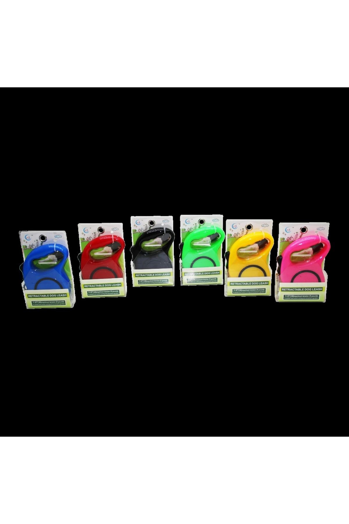 feminight 3mt Köpek Tasması Makaralı Retractable Dog Leash Pet Shop
